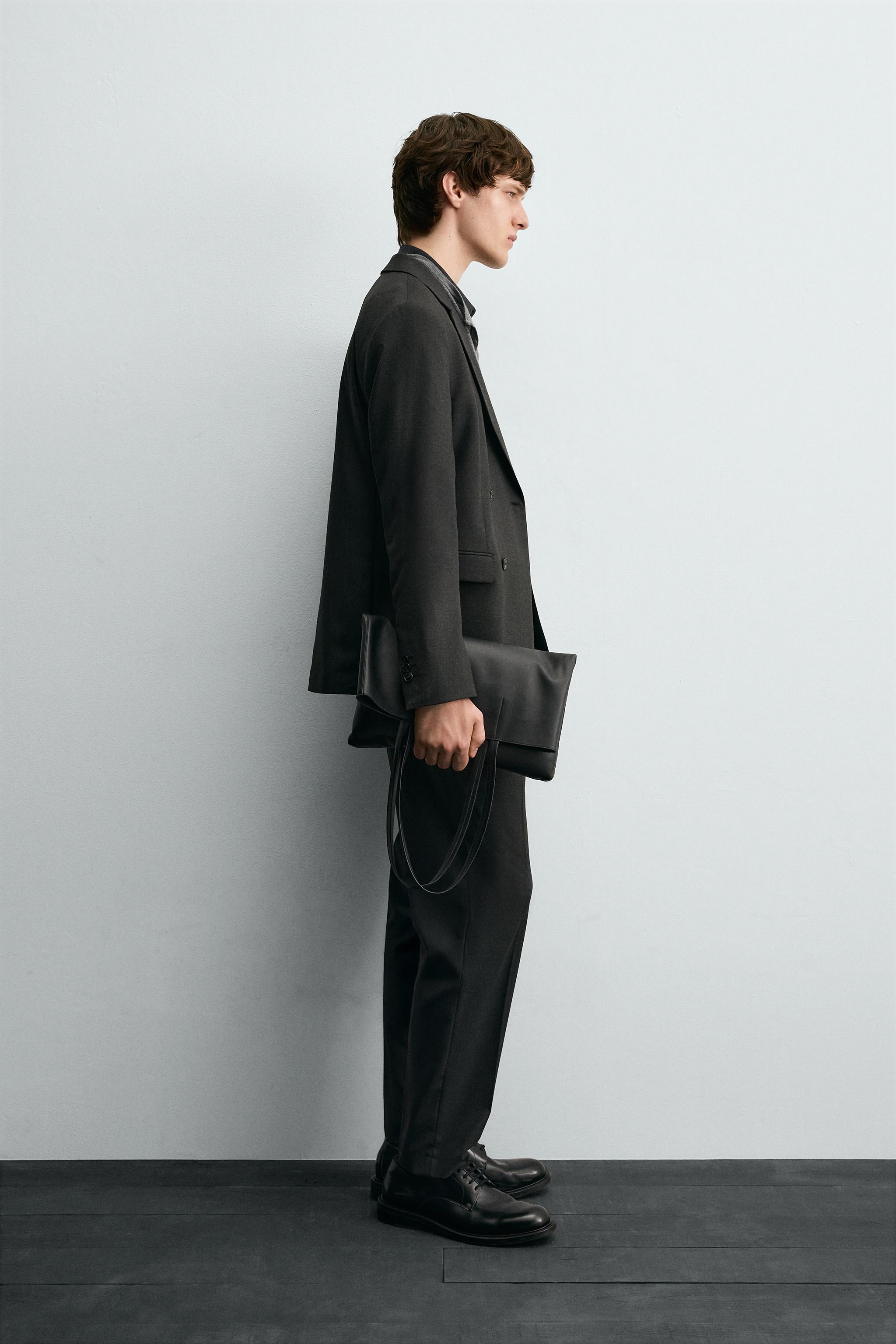 SLIM FIT SUIT PANTS