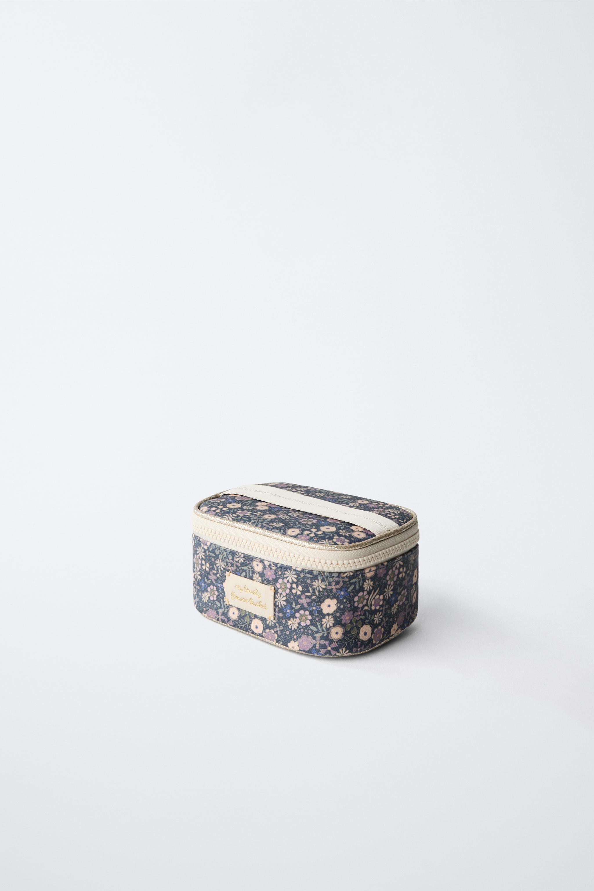 FLORAL TOILETRY BAG