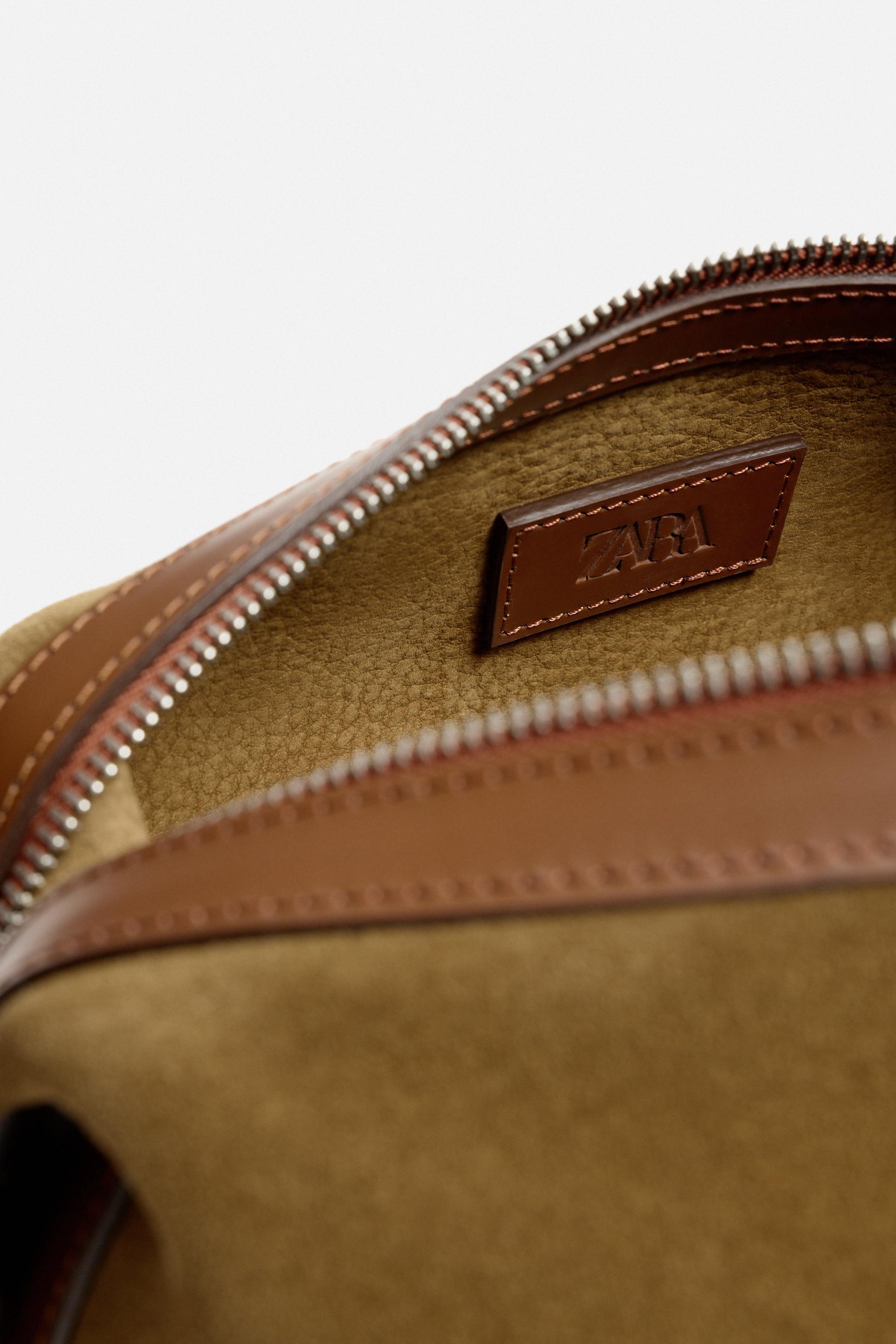 LEATHER TOILETRY BAG