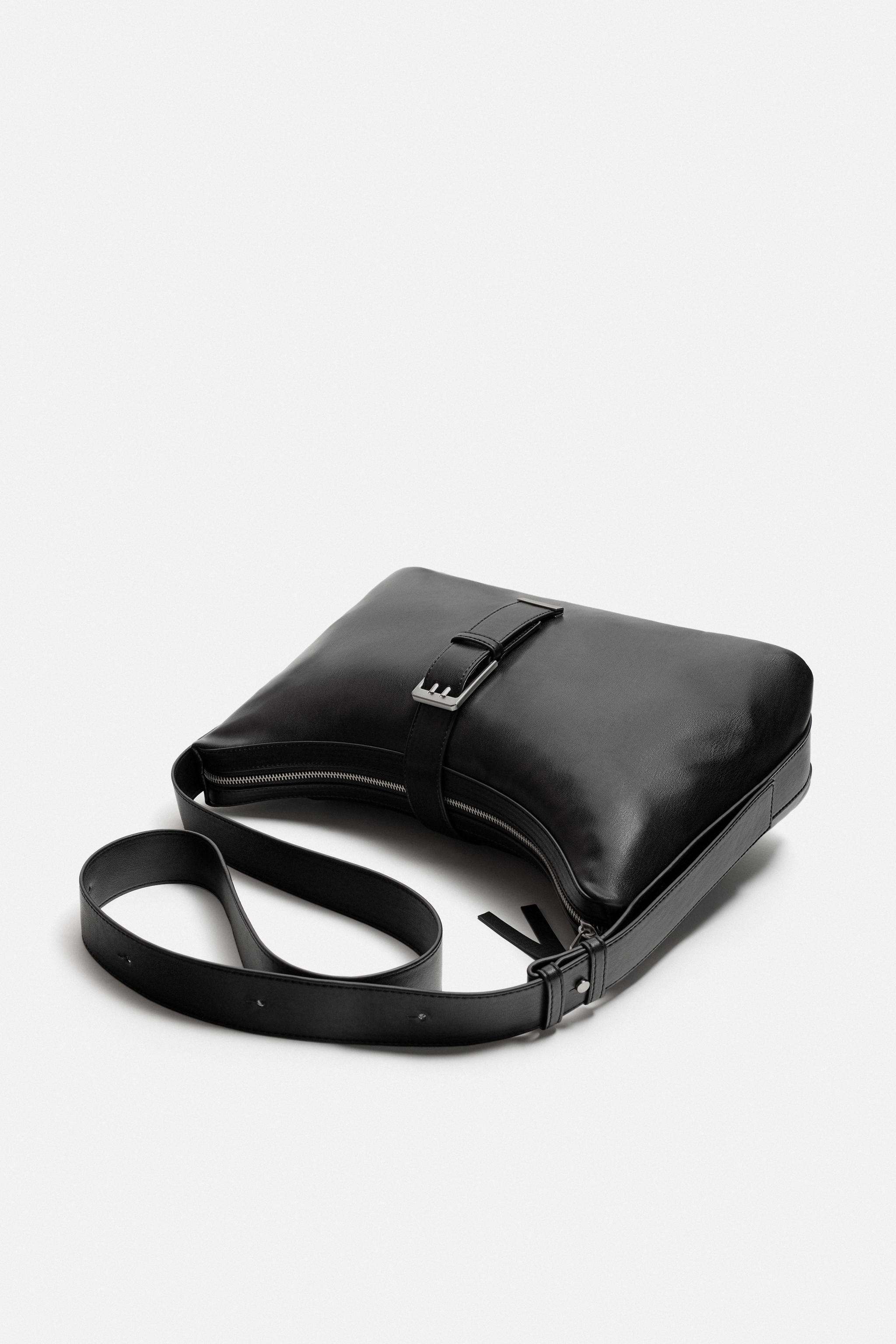 BUCKLE CROSSBODY BAG