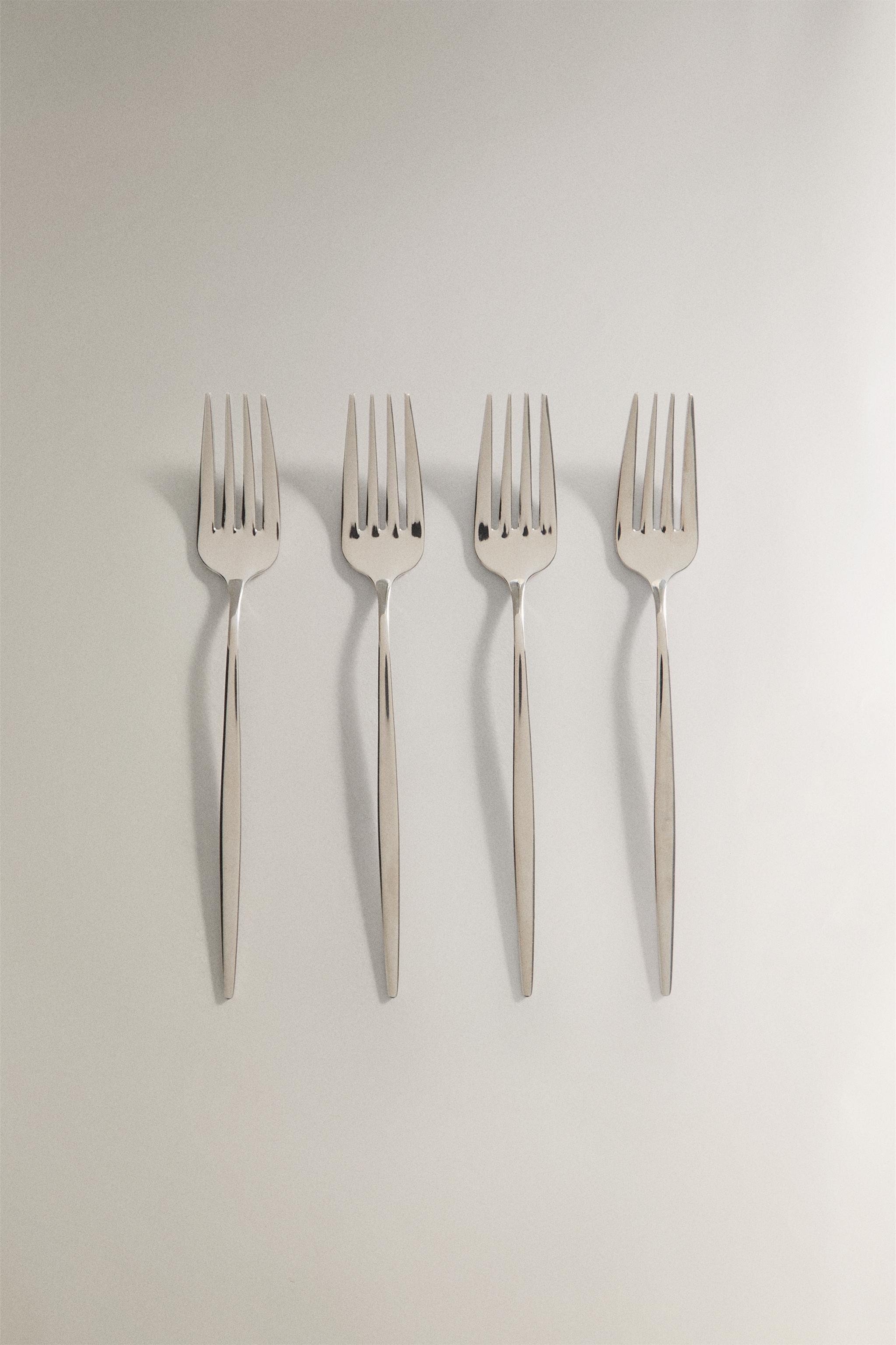 SET OF BRUNCH FORKS WITH THIN HANDLE (SET OF 4)