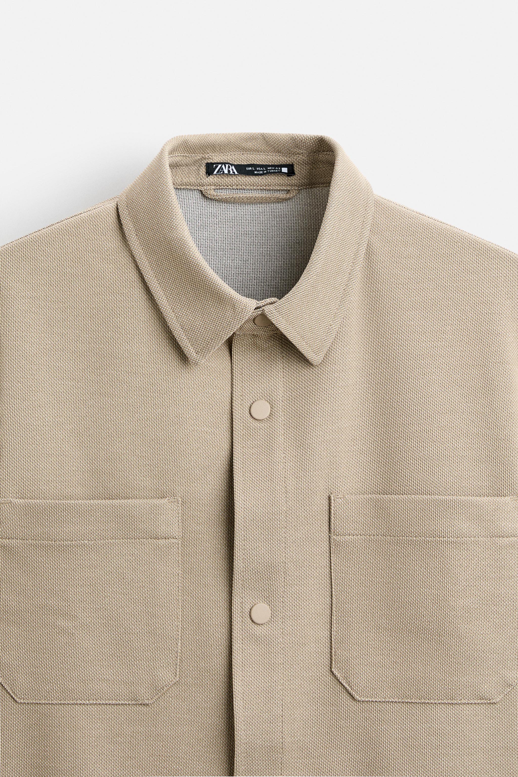 EASY CARE TEXTURED SHIRT