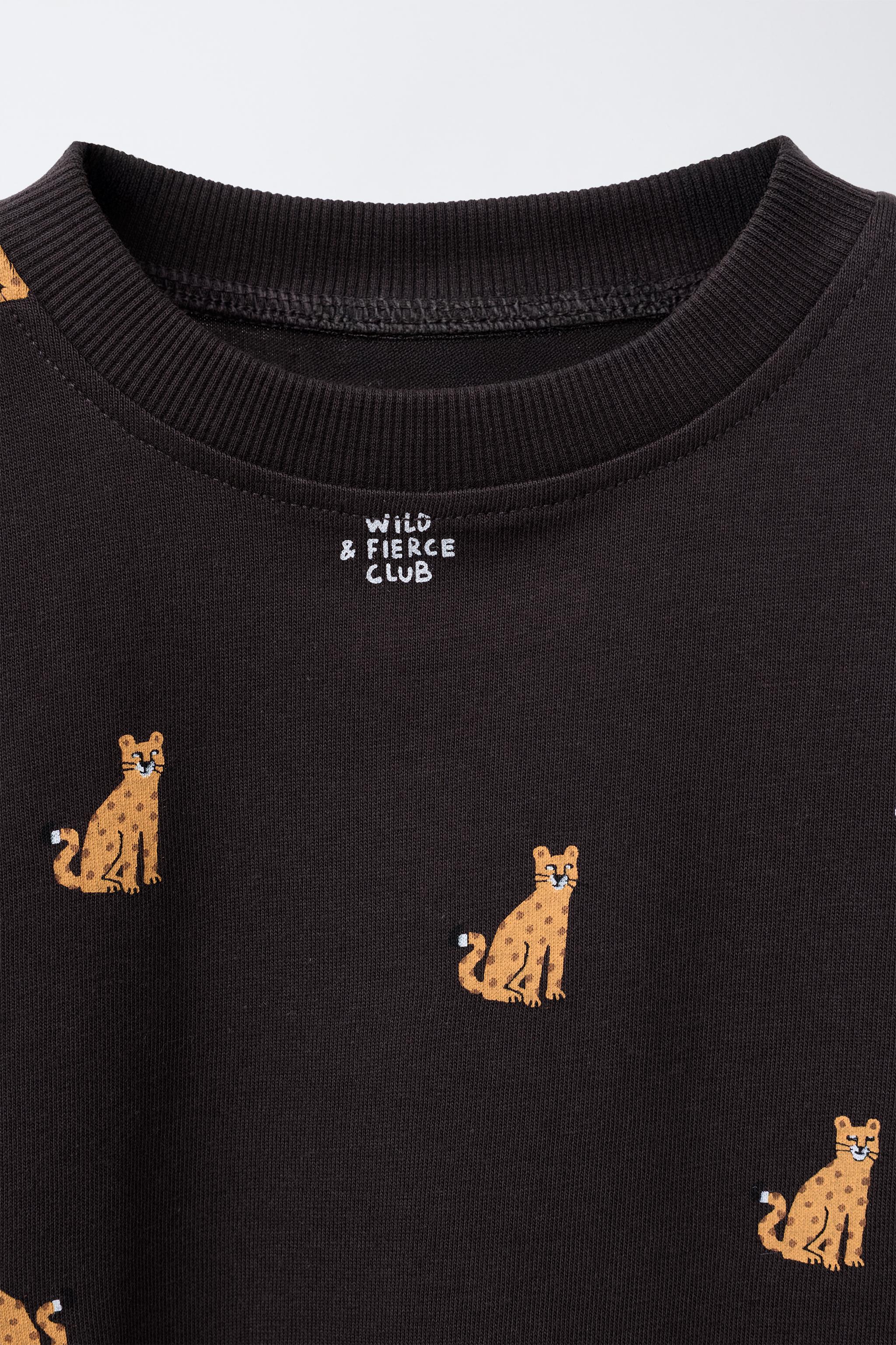 ANIMAL PRINT T-SHIRT