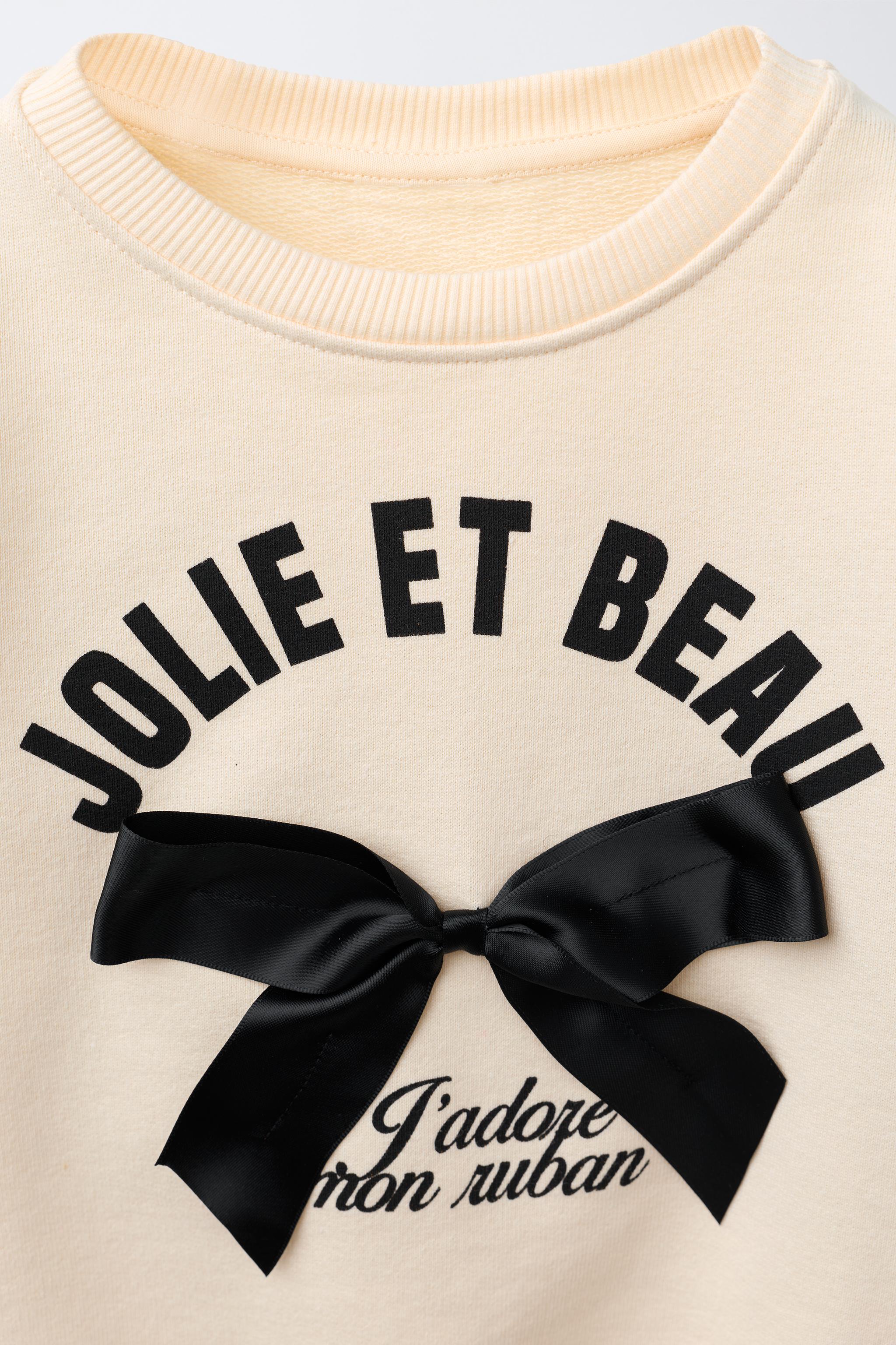 BOW SWEATSHIRT