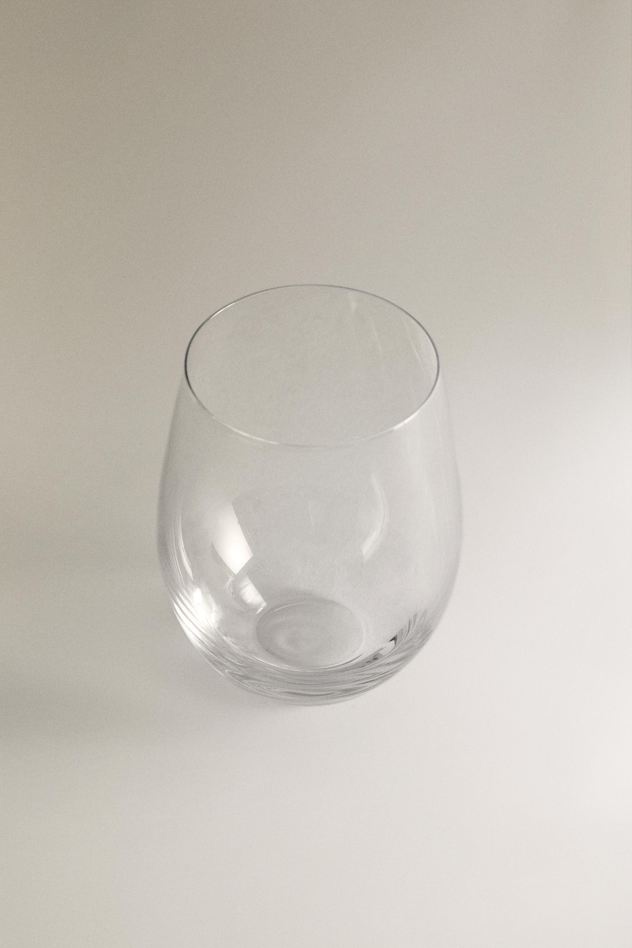SET OF ROUNDED GLASS TUMBLERS (SET OF 3)