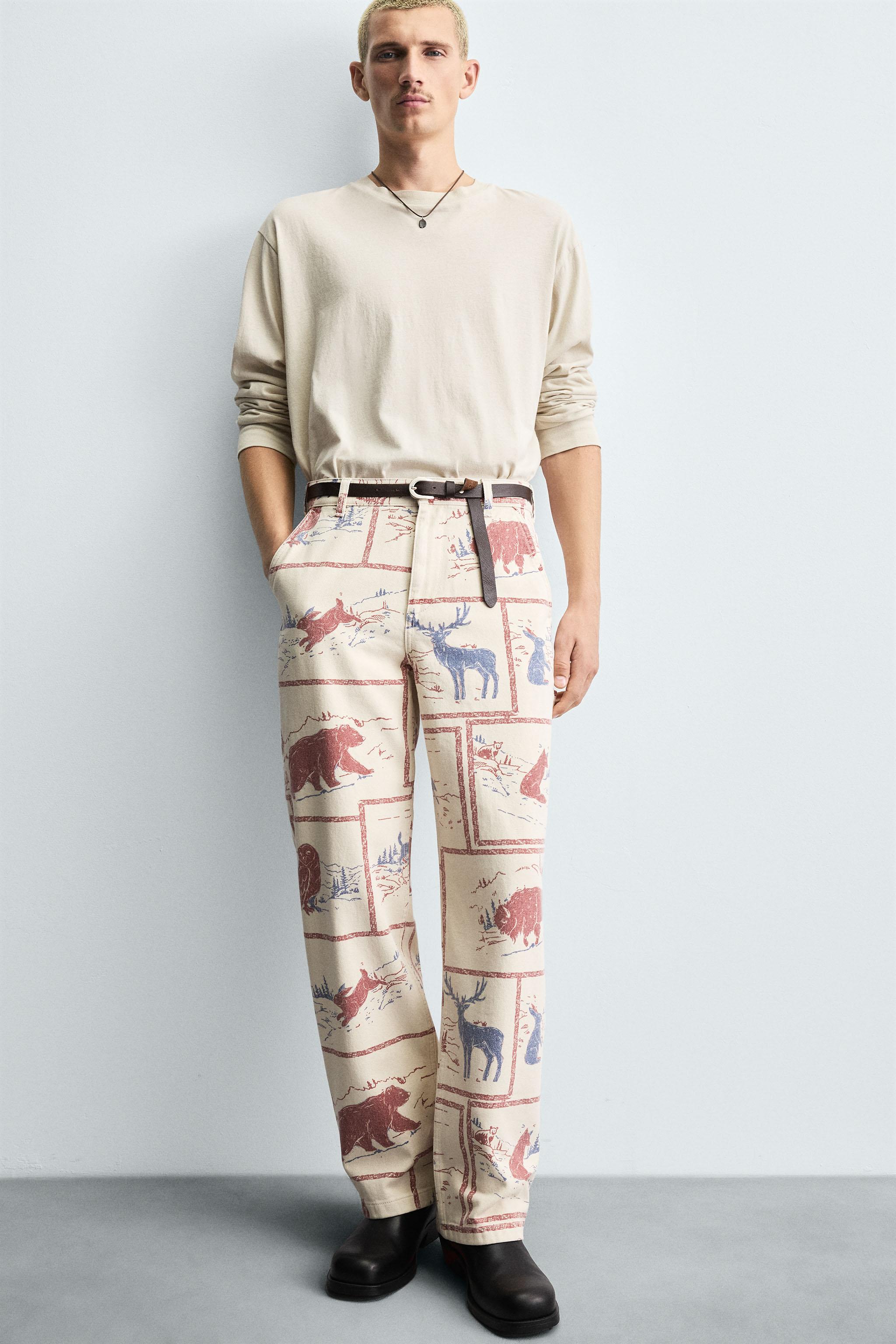 COMIC PRINT PANTS