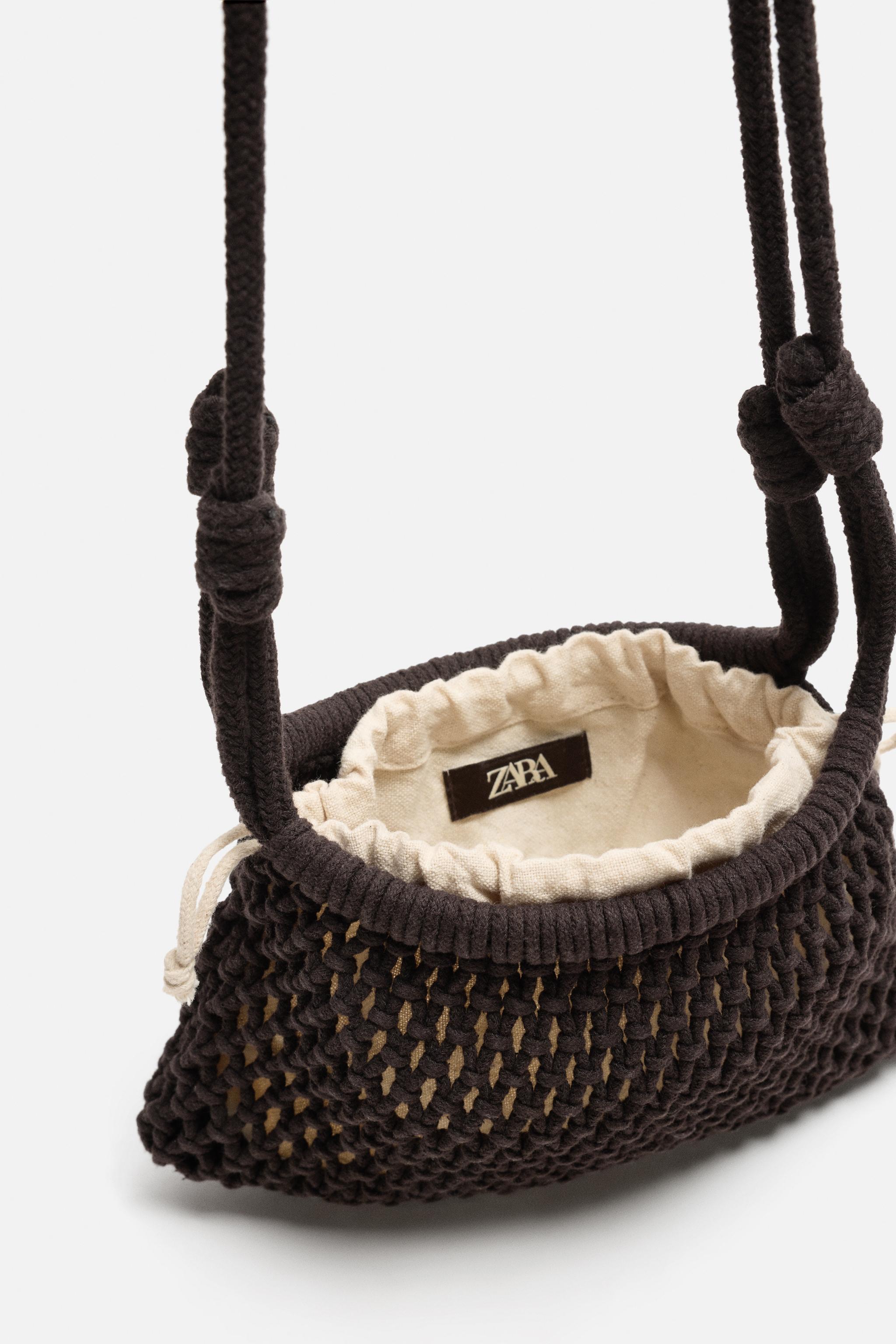 MACRAMÉ CROSSBODY BAG