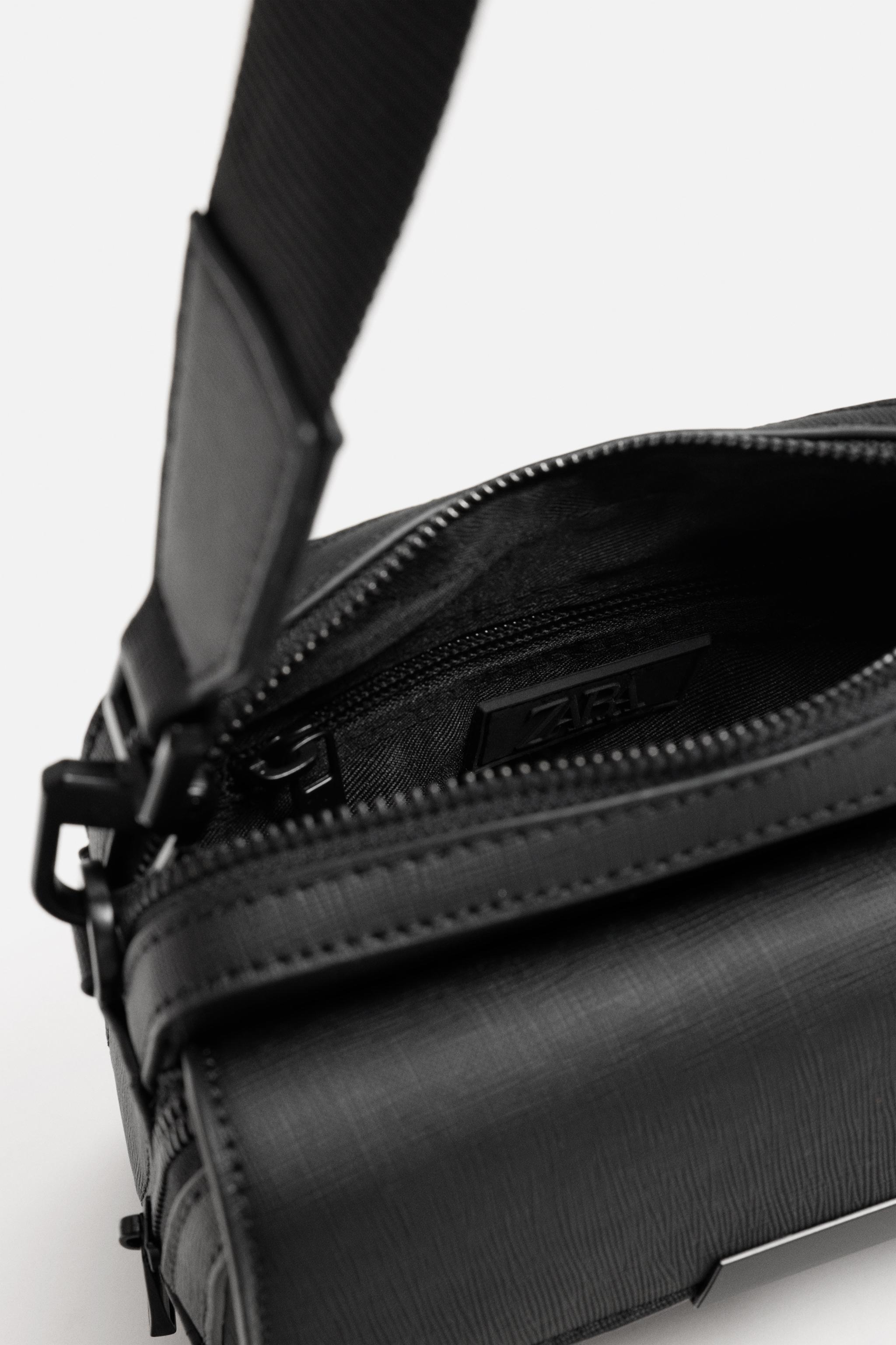 TEXTURED CROSSBODY BAG