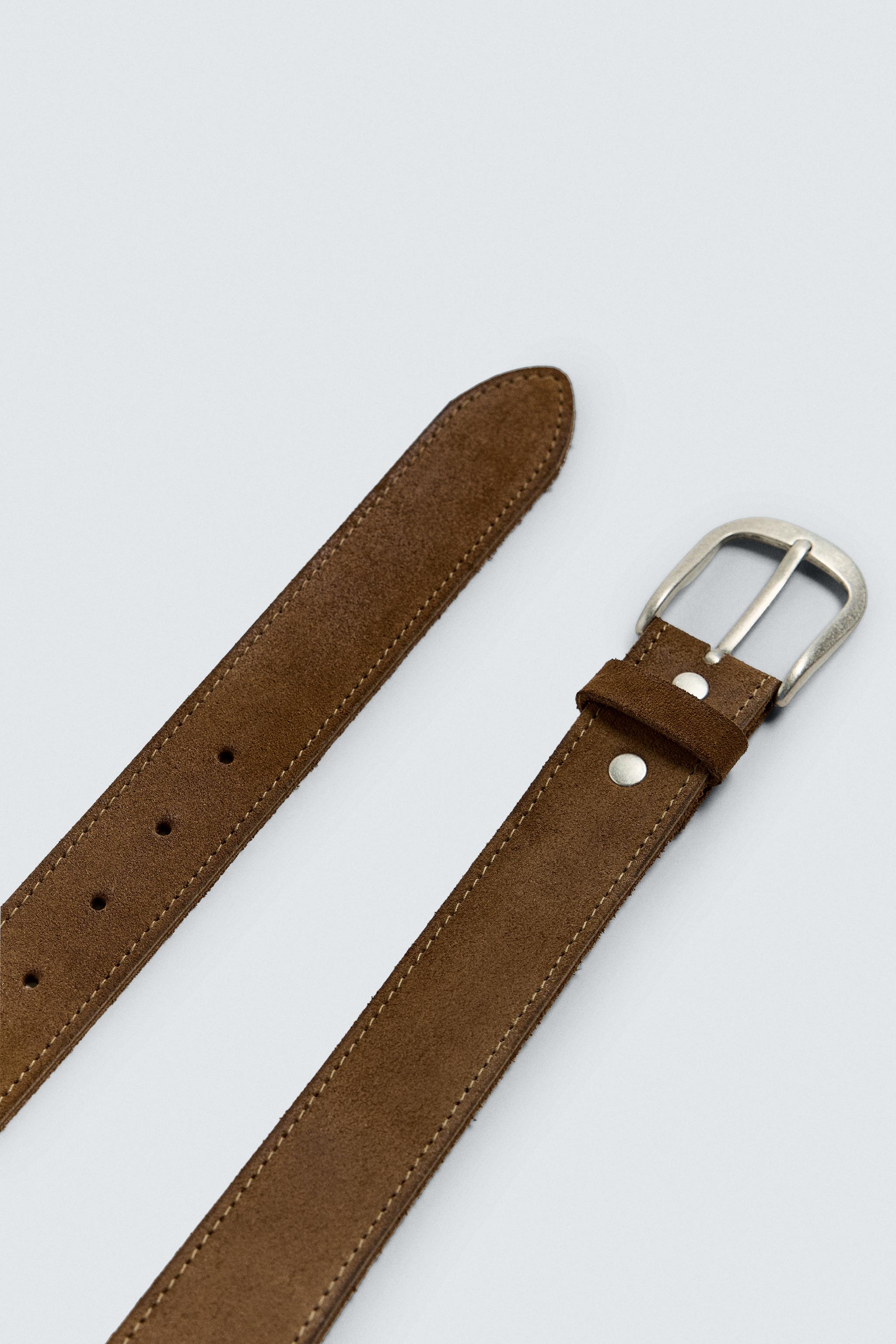 SPLIT LEATHER BELT