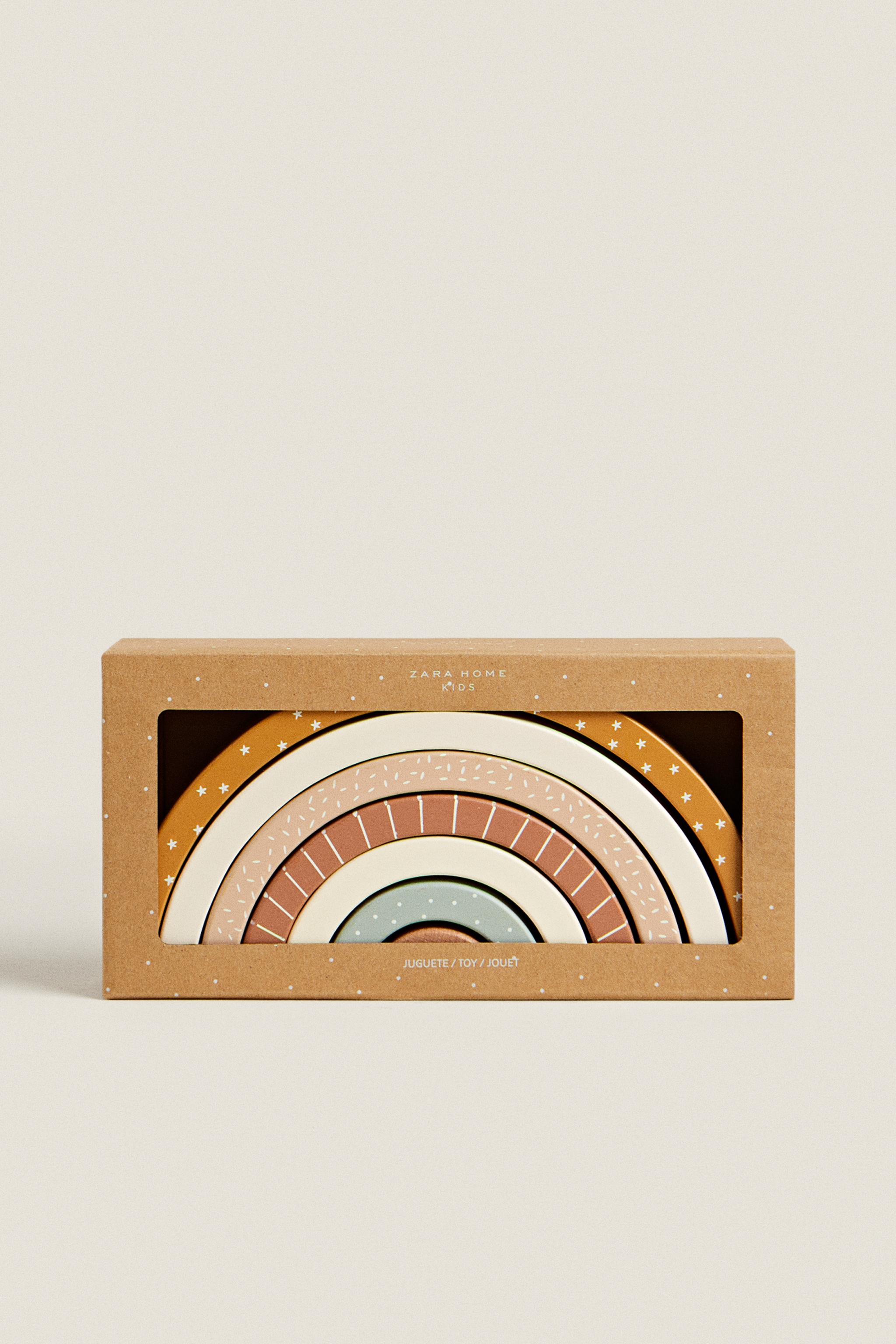 CHILDREN'S TOY RAINBOW BLOCKS