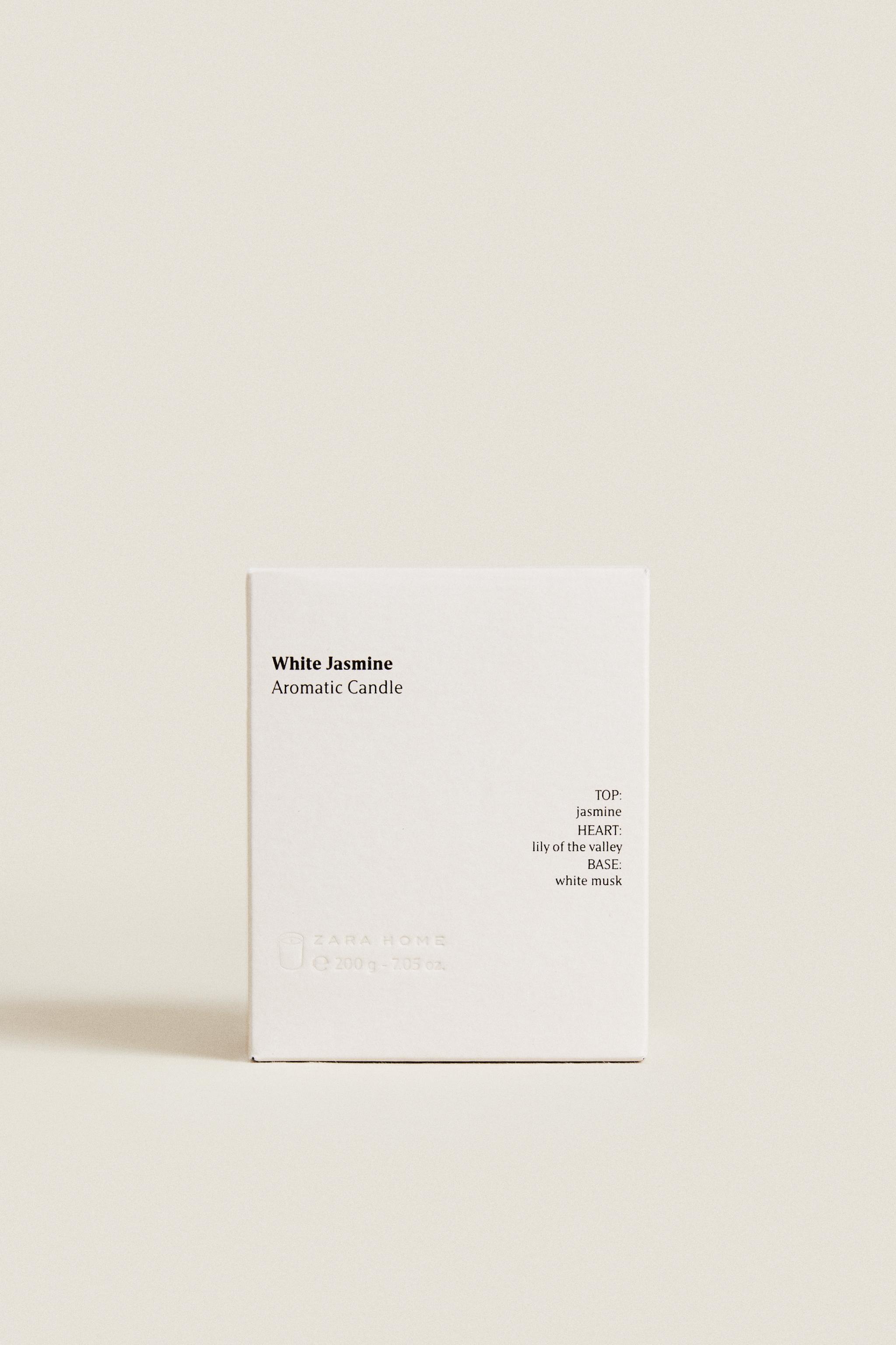 (200 G) WHITE JASMINE SCENTED CANDLE