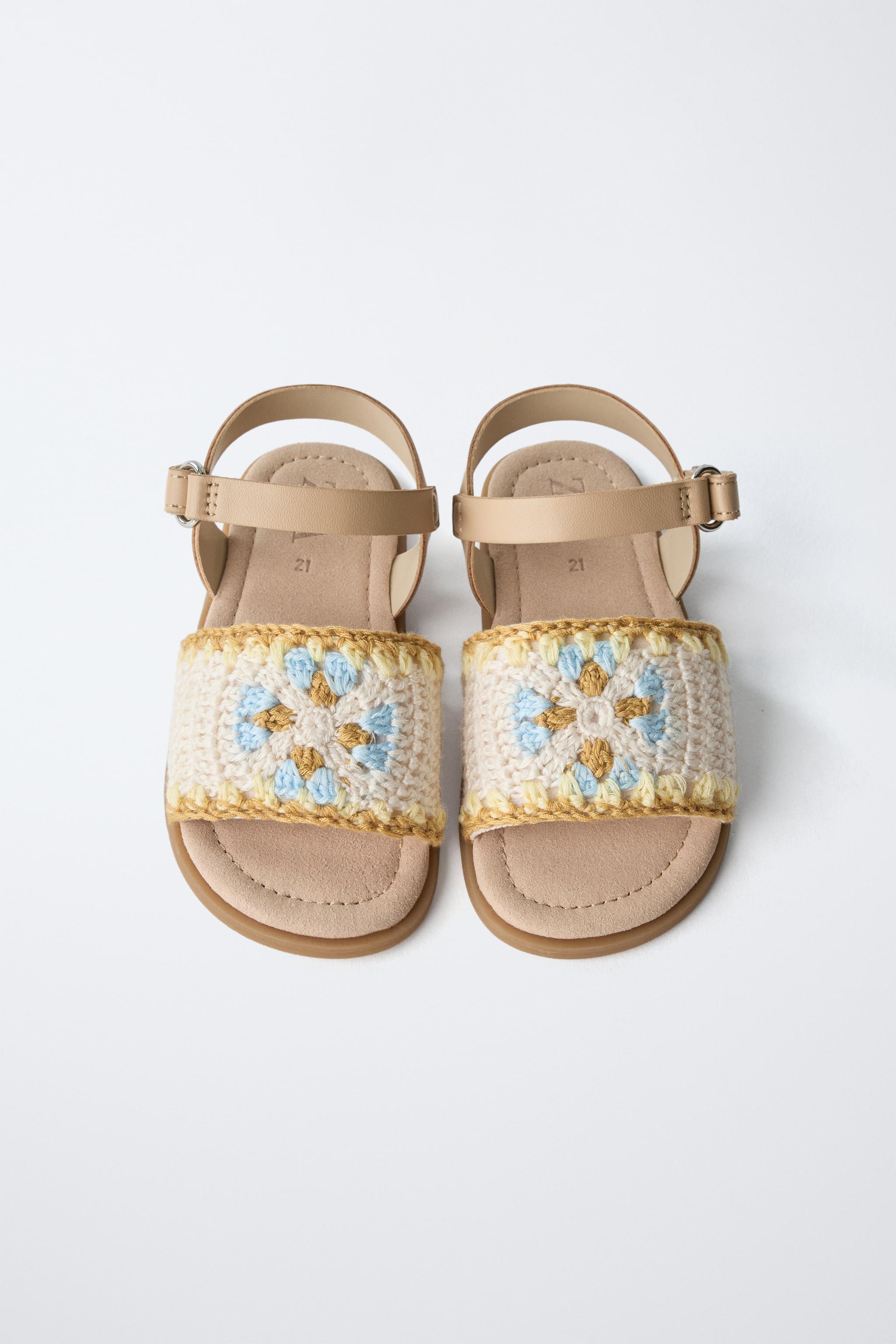 BAREFOOT CROCHETED SANDALS