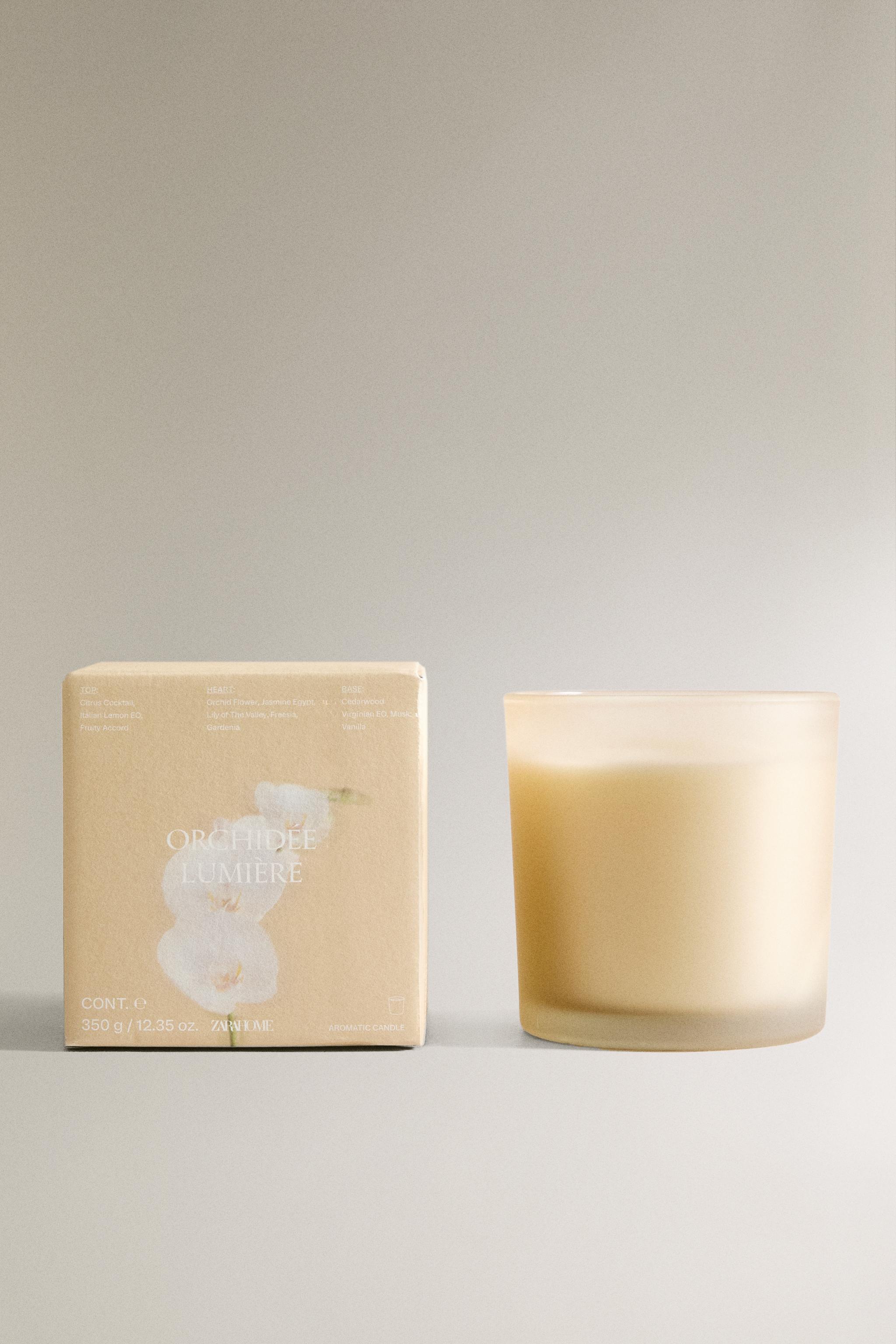 (350 G) ORCHIDÉE LUMIÈRE SCENTED CANDLE