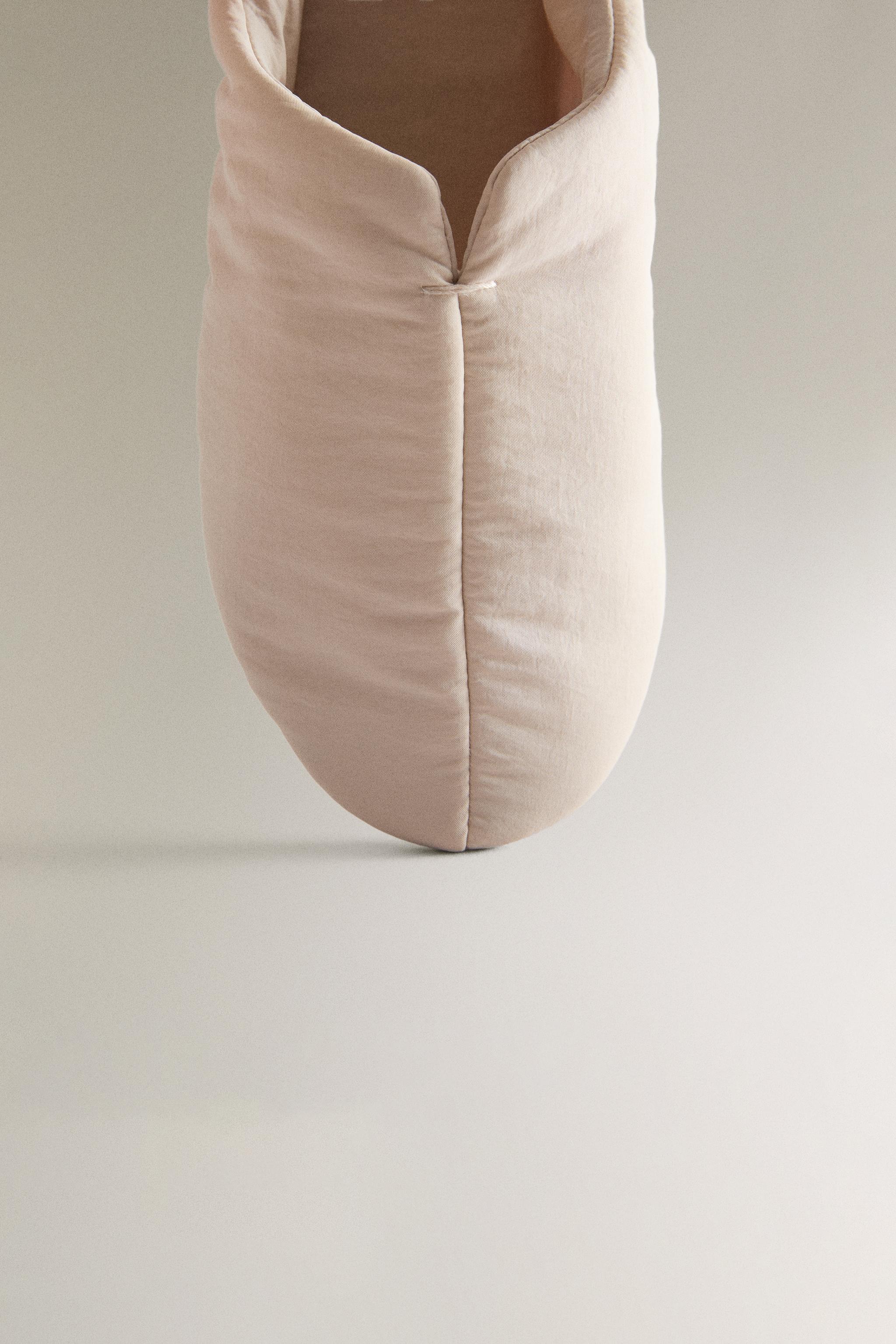 MULE SLIPPERS WITH LEATHER SOLE