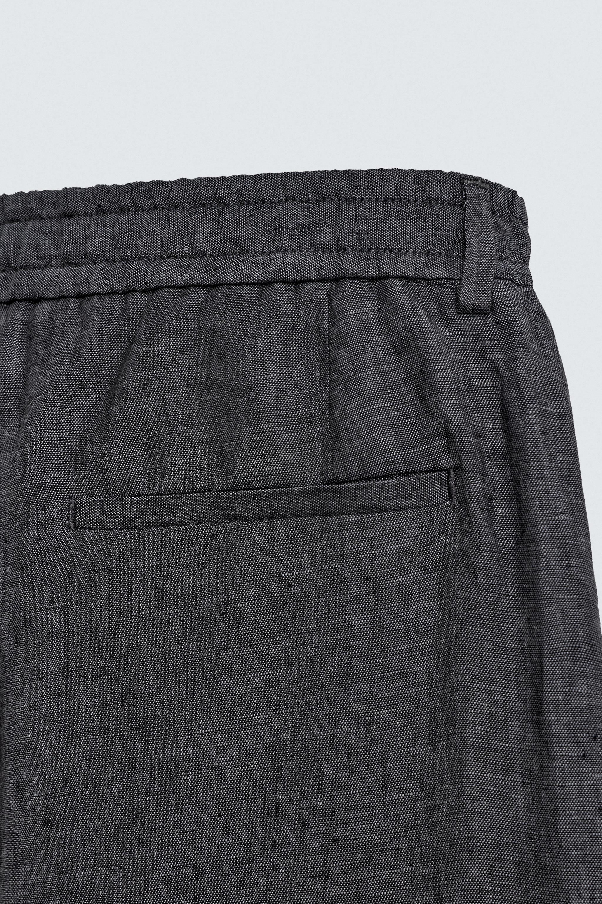 100% LINEN SUIT PANTS