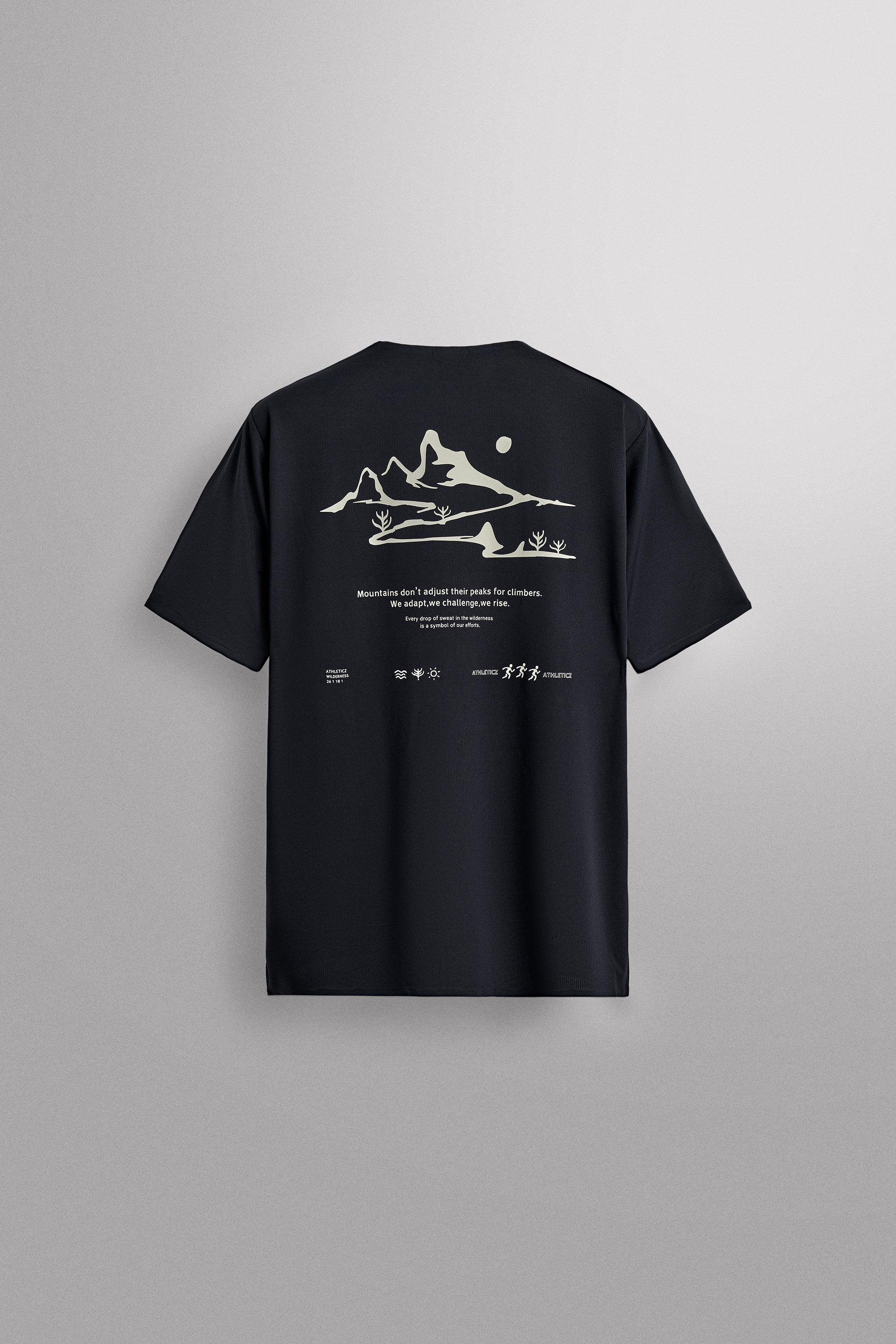 RUNNING PRINT TECHNICAL T-SHIRT