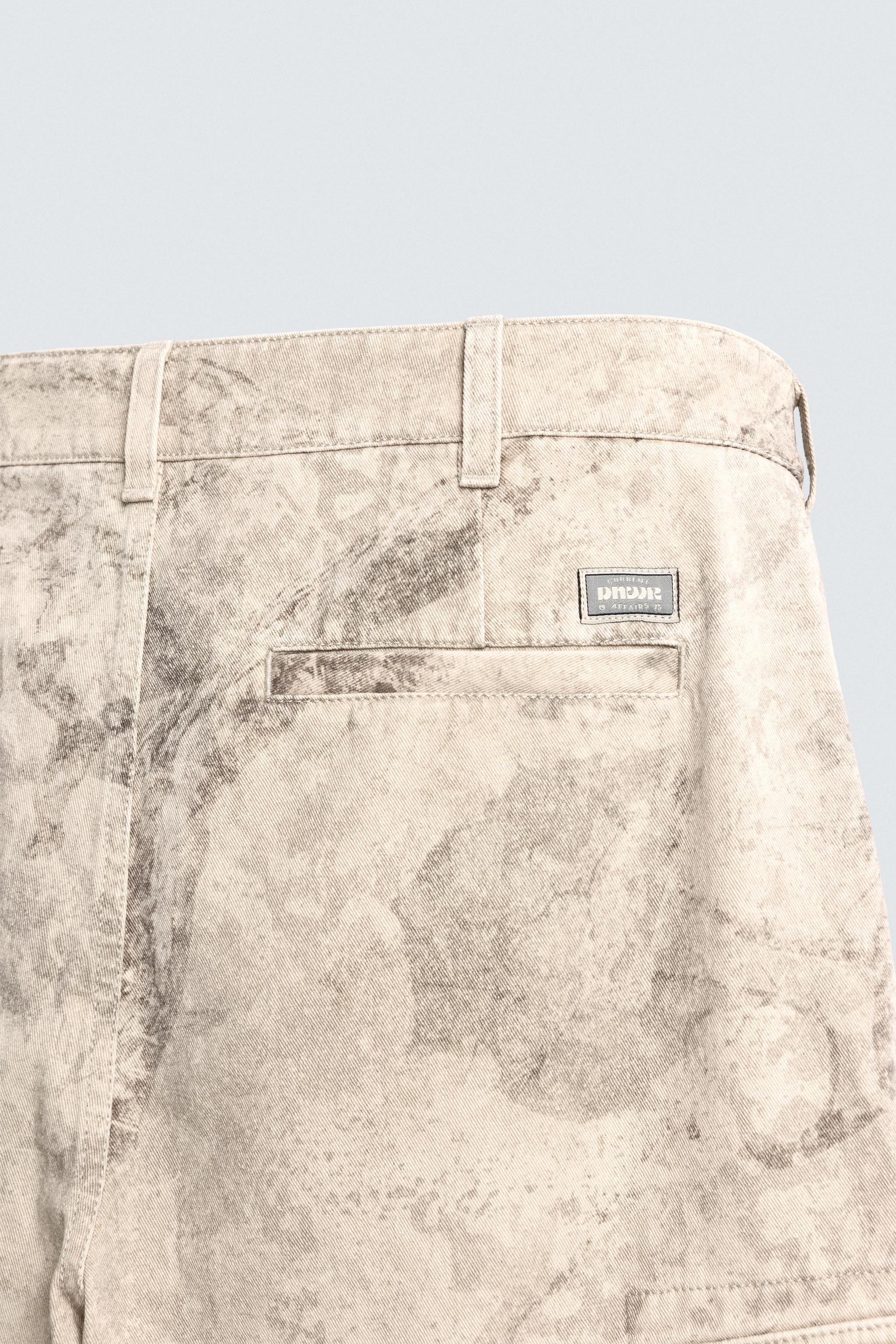 STRAIGHT FIT CARGO PANTS