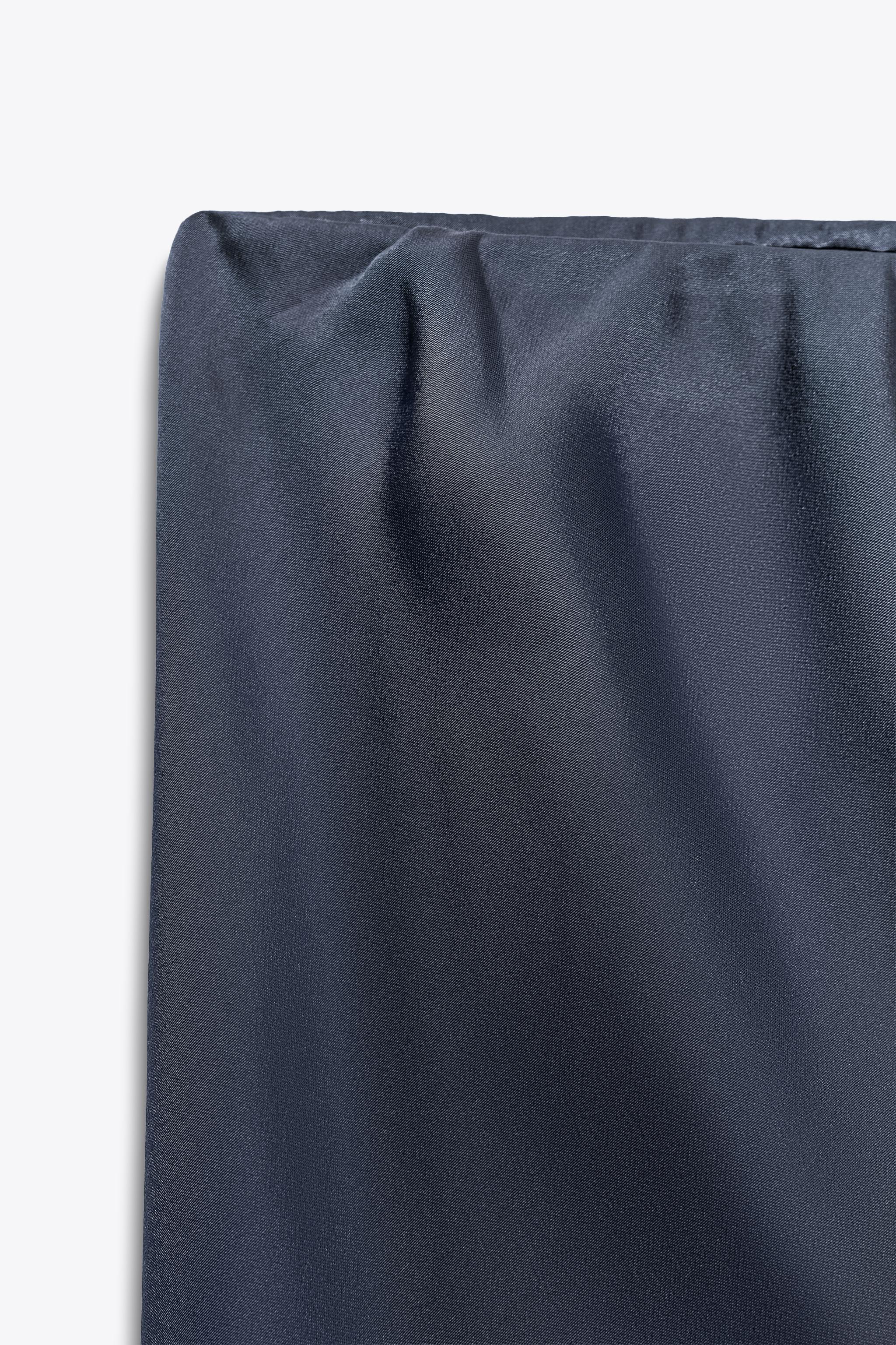 ZW COLLECTION SATIN FLARE PANTS