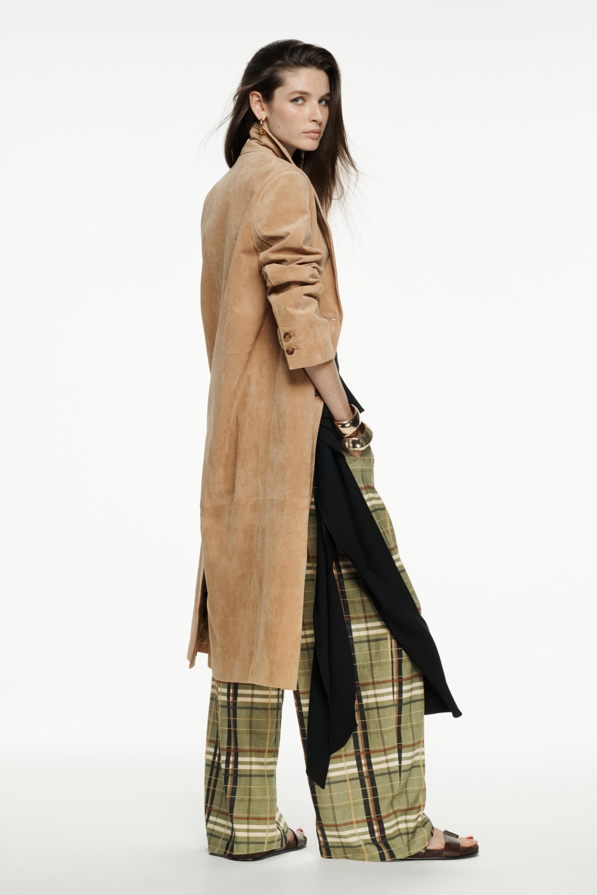 ZW COLLECTION LIMITED EDITION SUEDE COAT