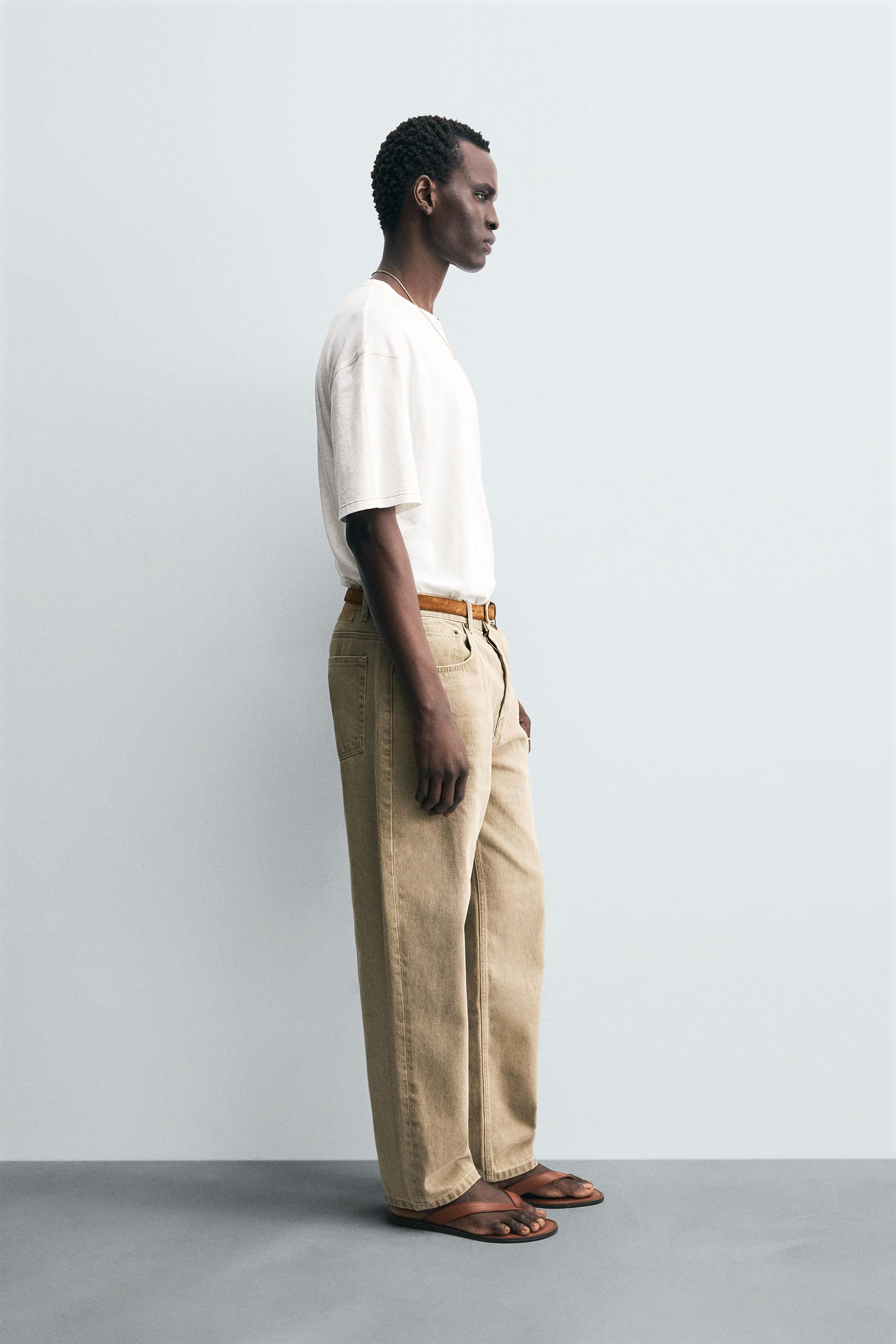 CONTRAST TOPSTITCH T-SHIRT