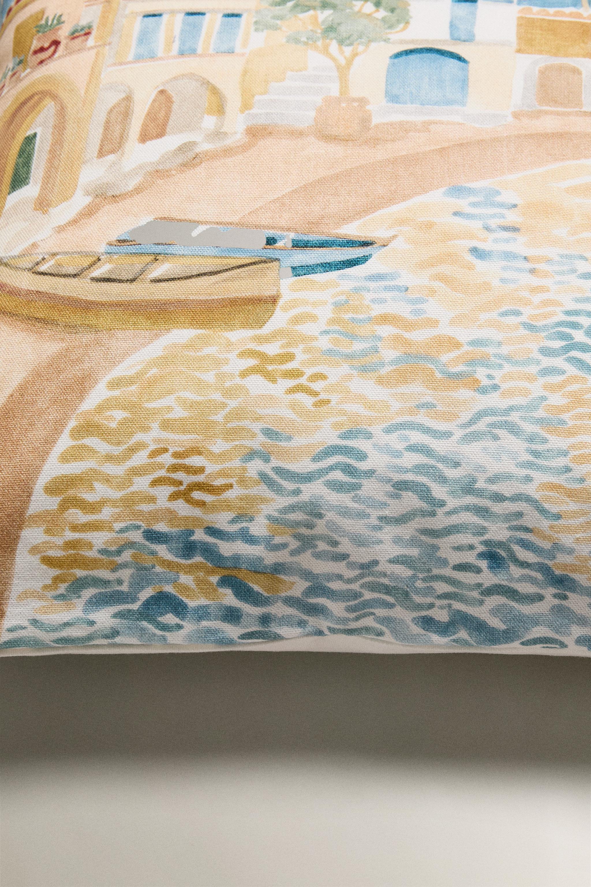 LANDSCAPE THROW PILLOW COVER