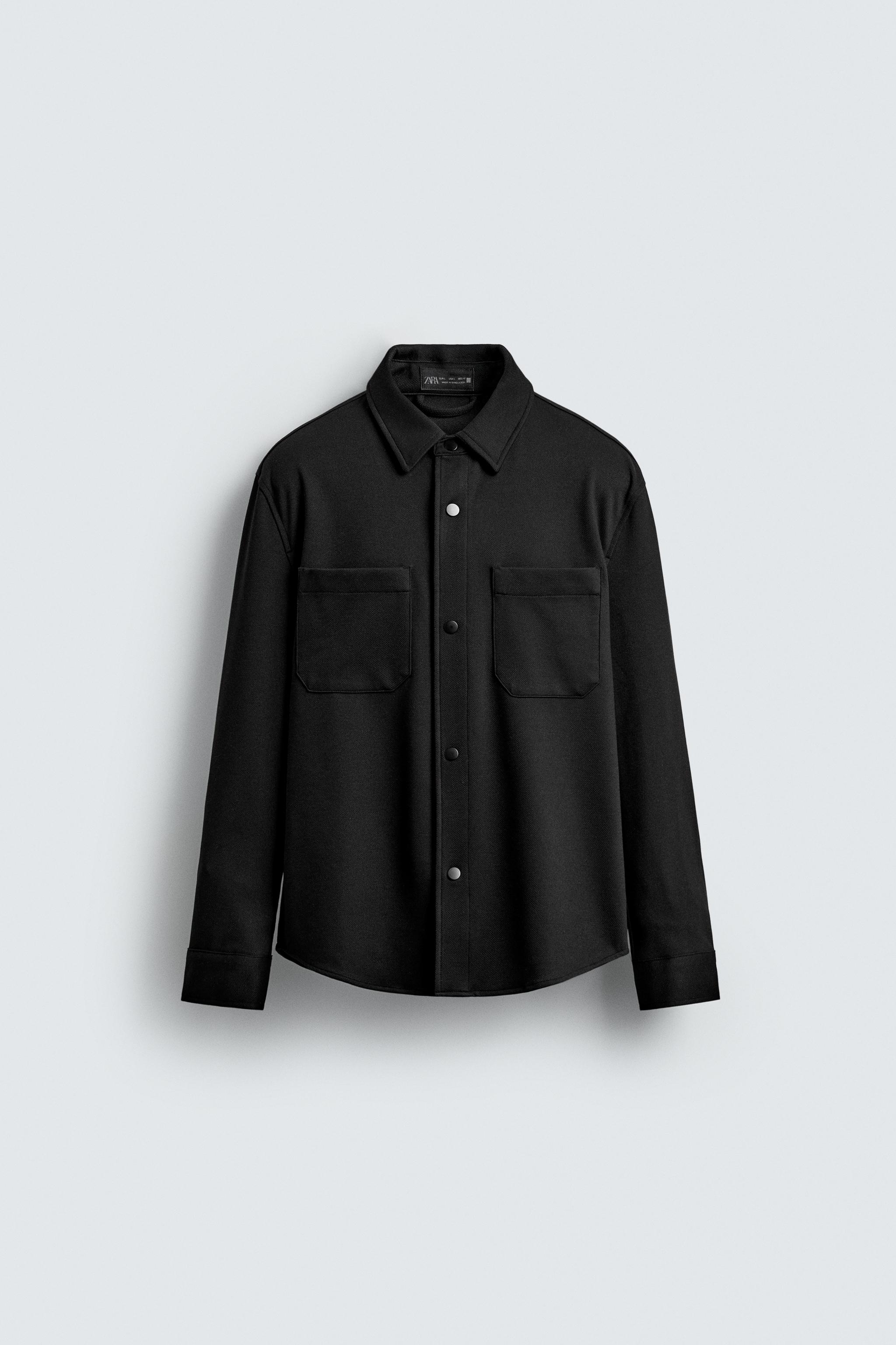 COMFORT TEXTURED OVERSHIRT