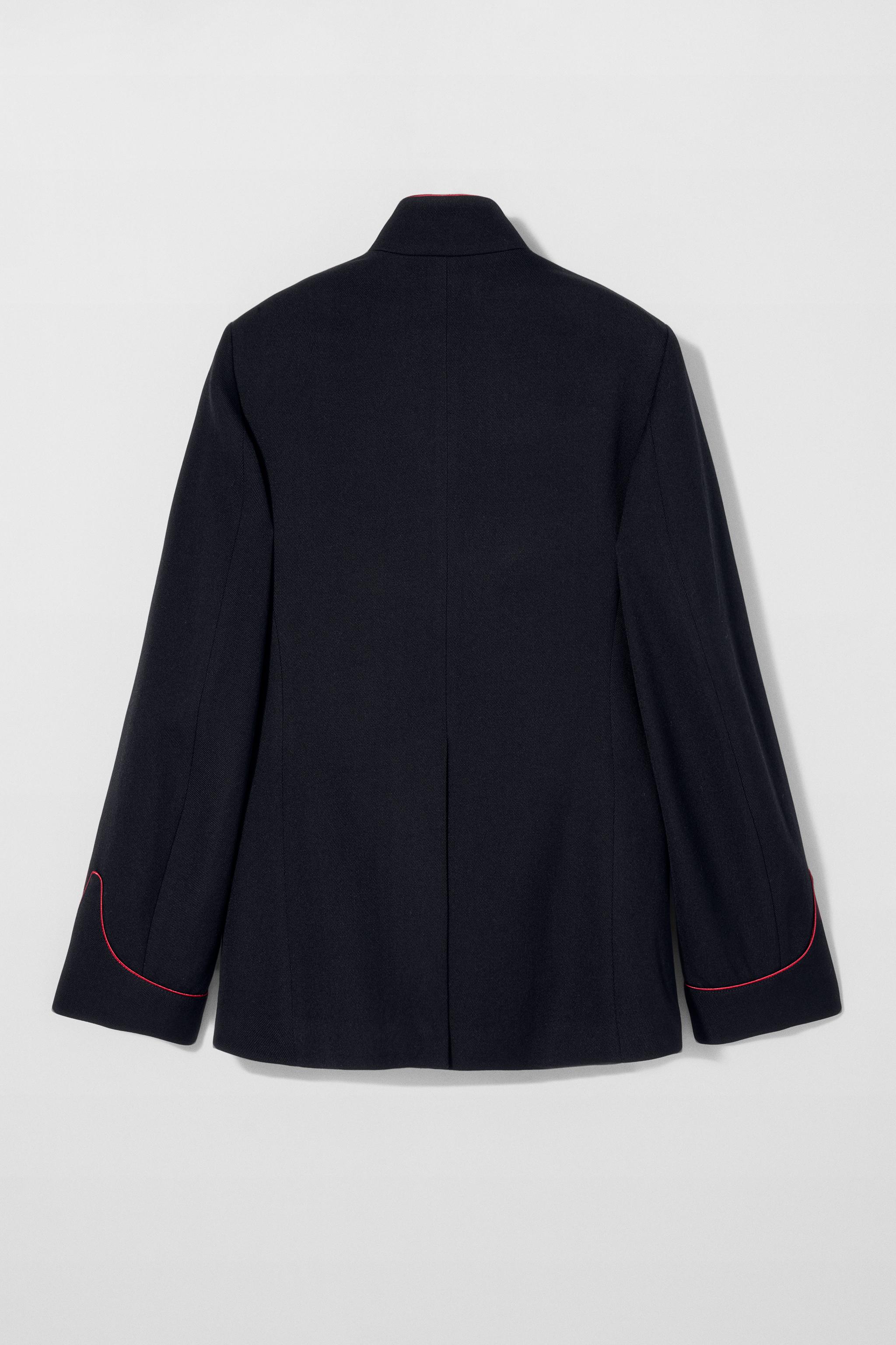 CONTRAST WOOL BLAZER BOBBY GILLESPIE X ZARA