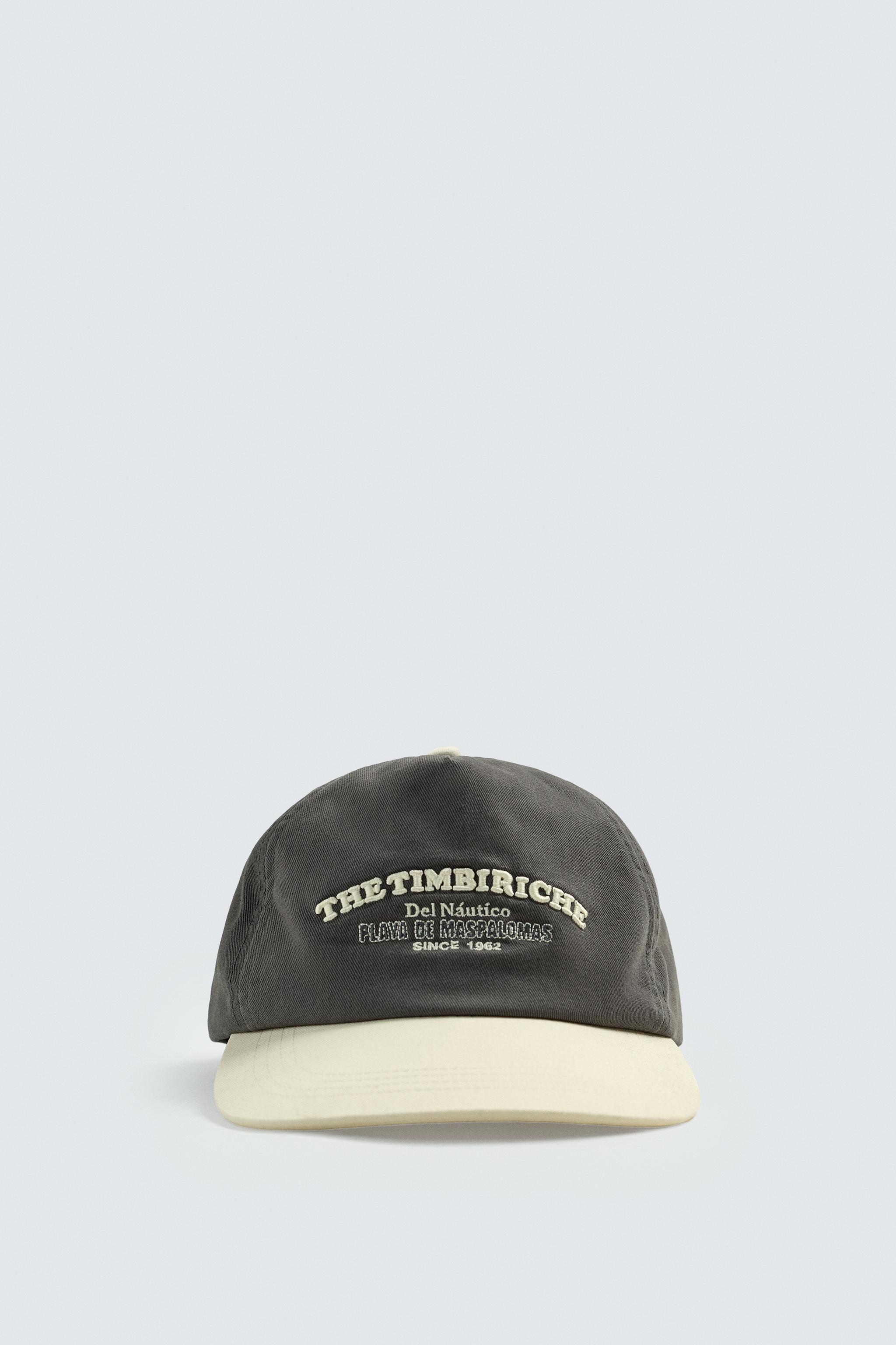 EMBROIDERED FLAT VISOR CAP