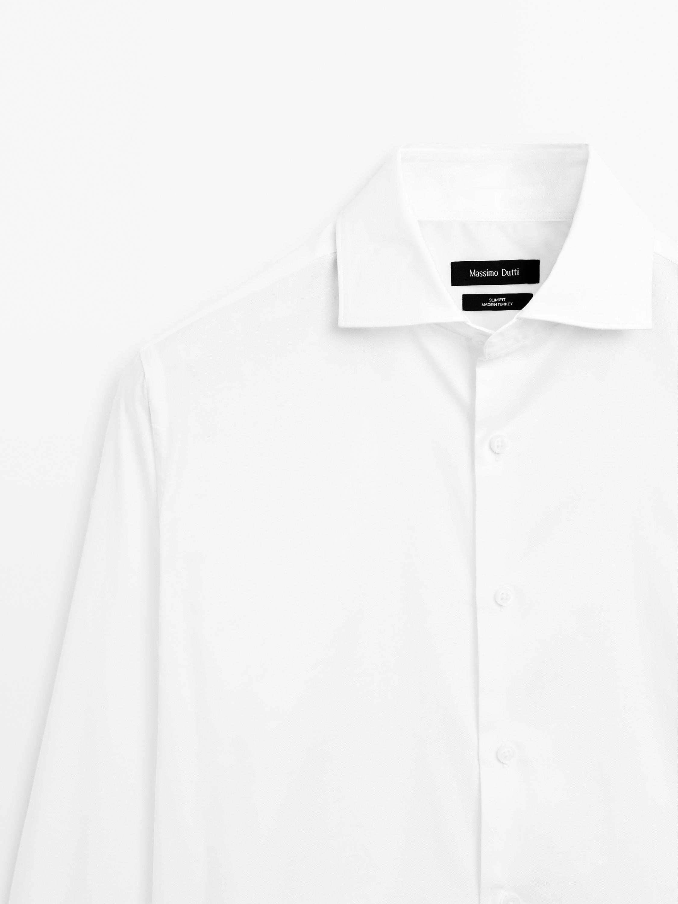 Regular-fit 100% cotton shirt