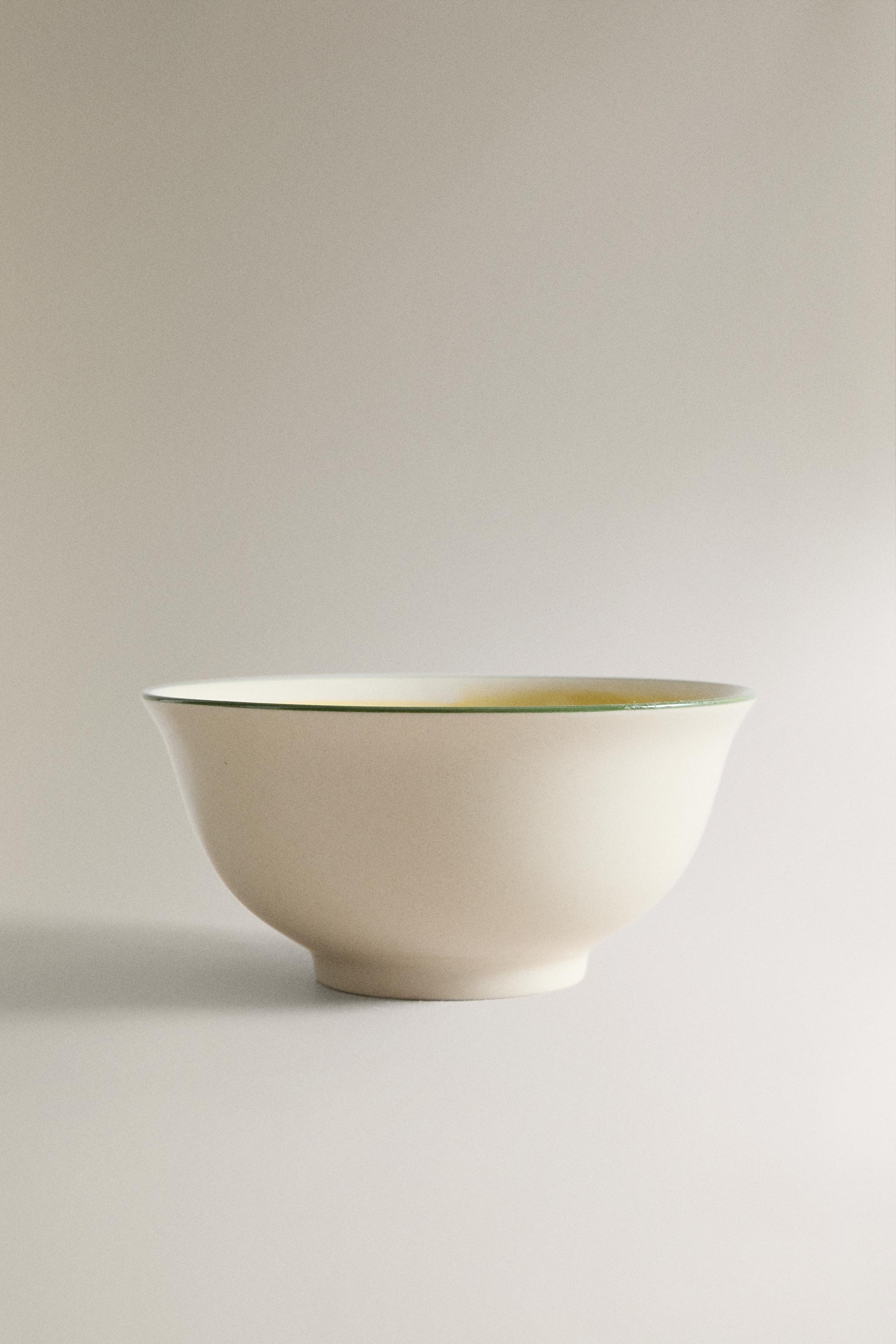 STONEWARE BOWL WITH ICE CREAM DESIGN