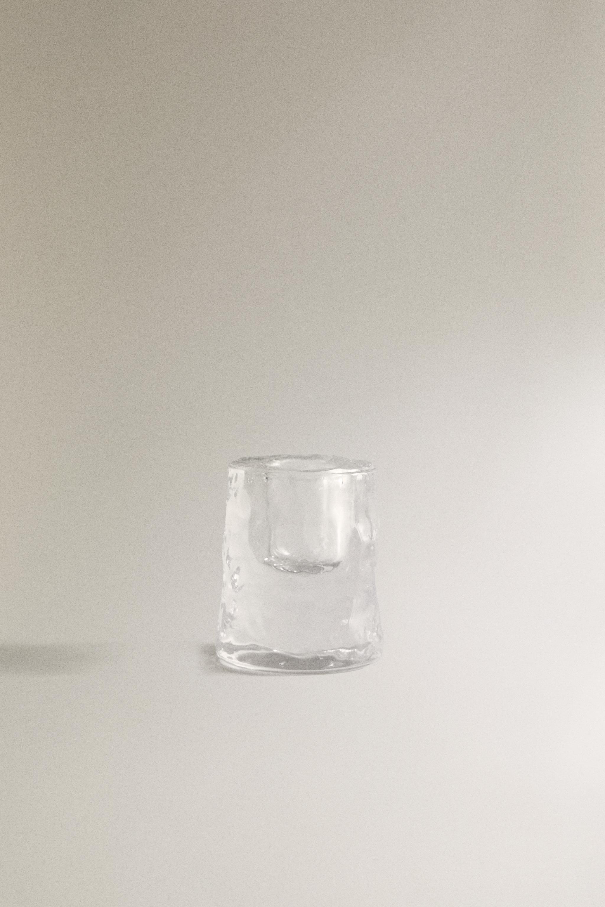 GLASS TEALIGHT HOLDER