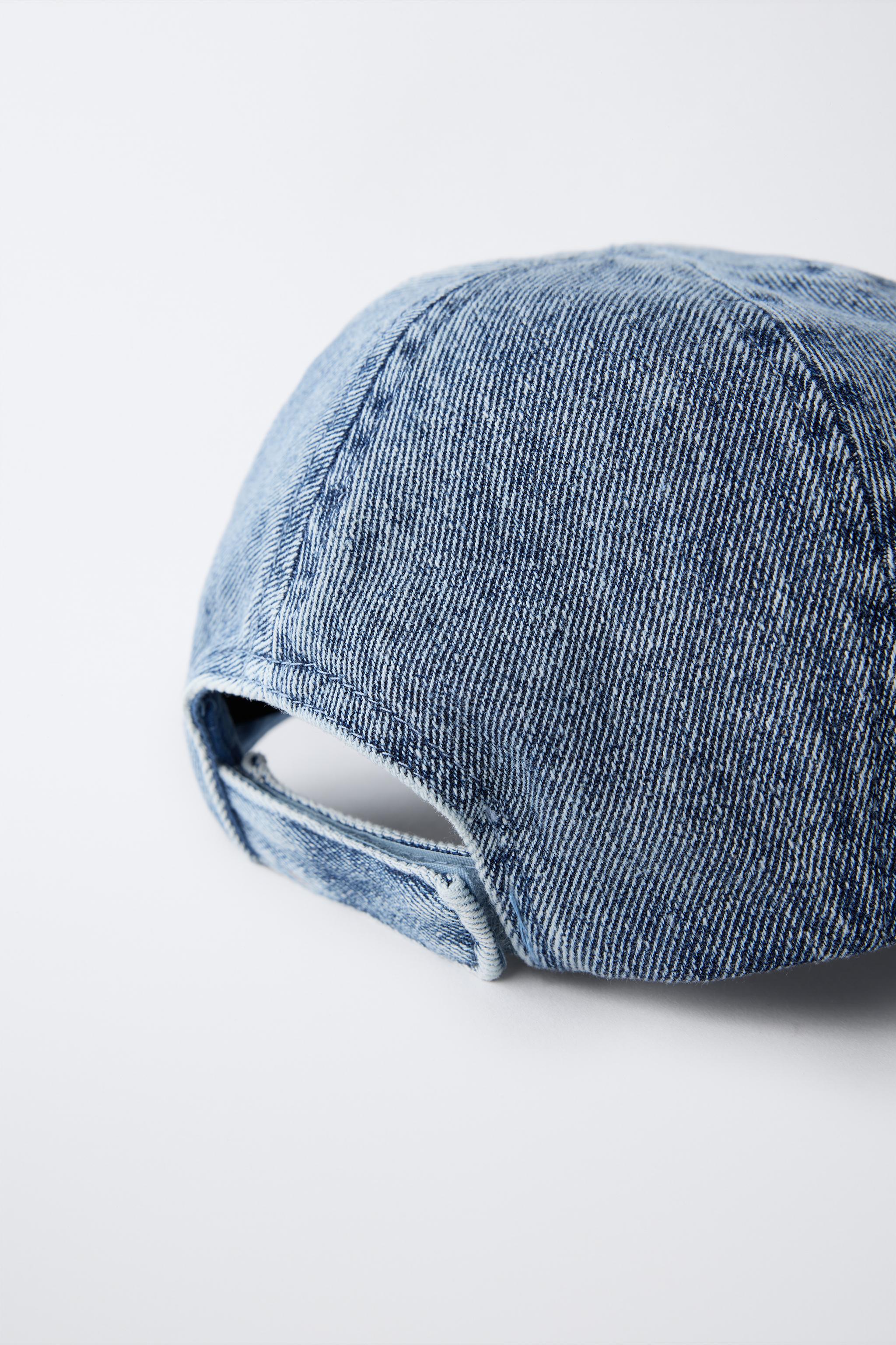 3-14 YEARS/ EMBROIDERED STAR DENIM CAP
