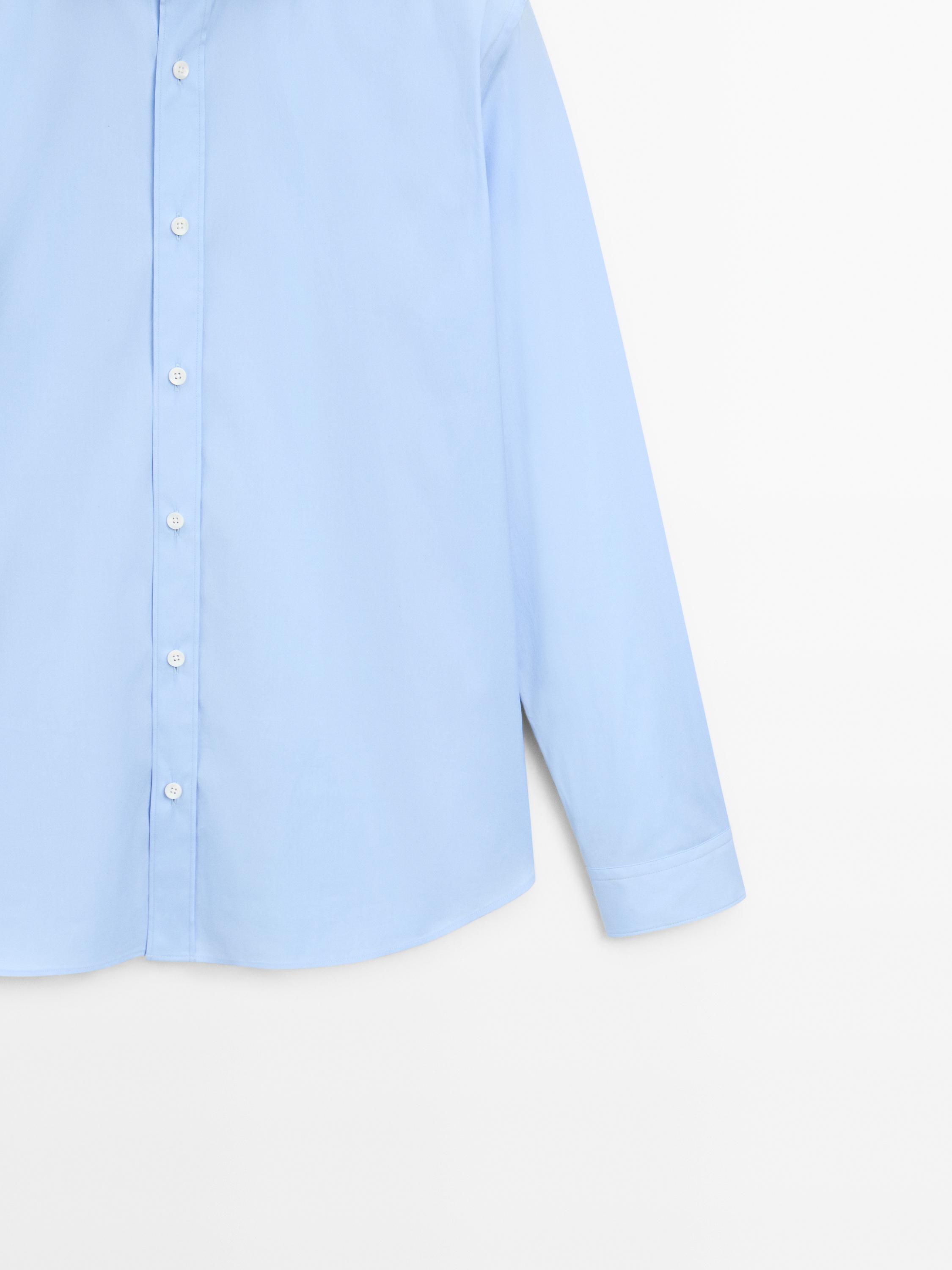 Slim fit stretch shirt