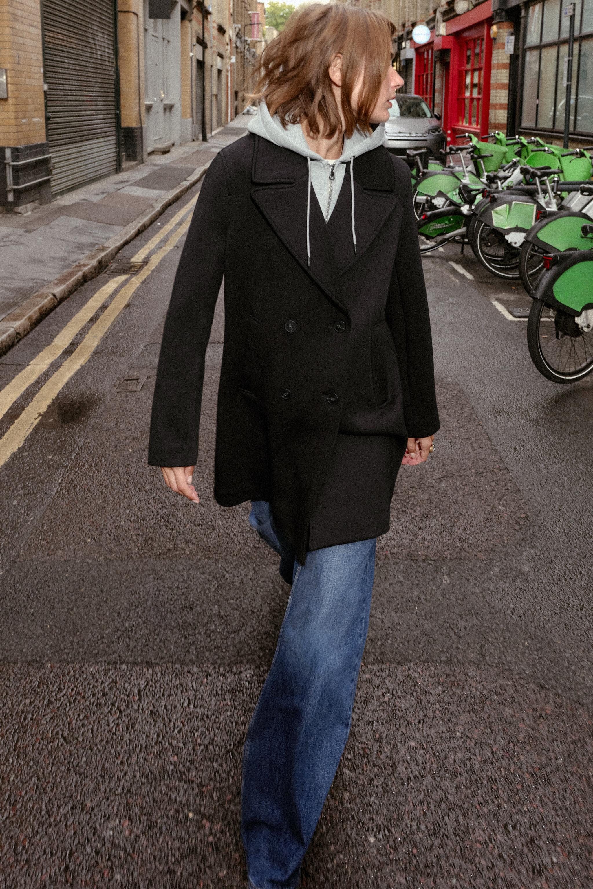 COMBINED HOODED COAT