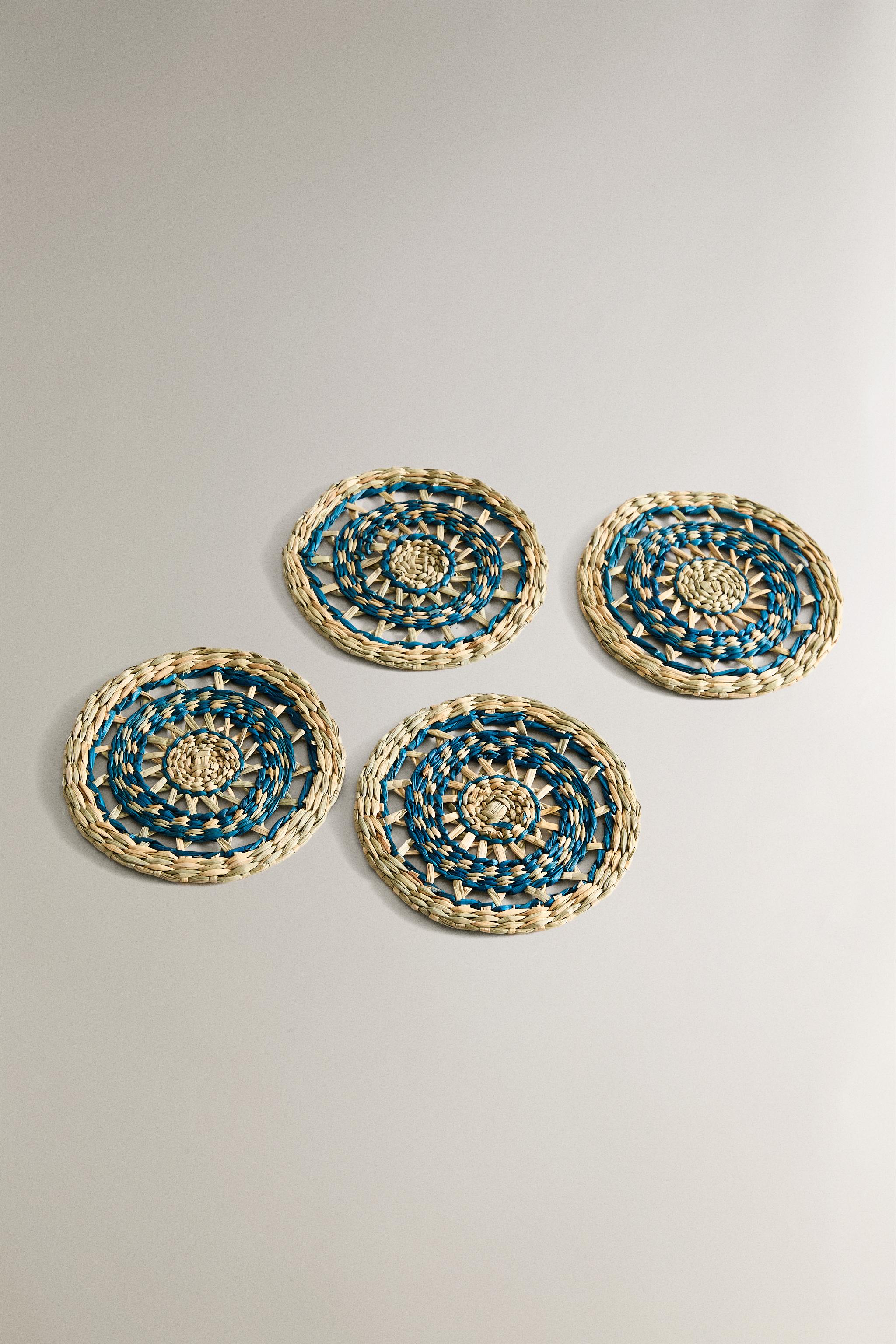 SET OF SEAGRASS COASTERS (SET OF 4)