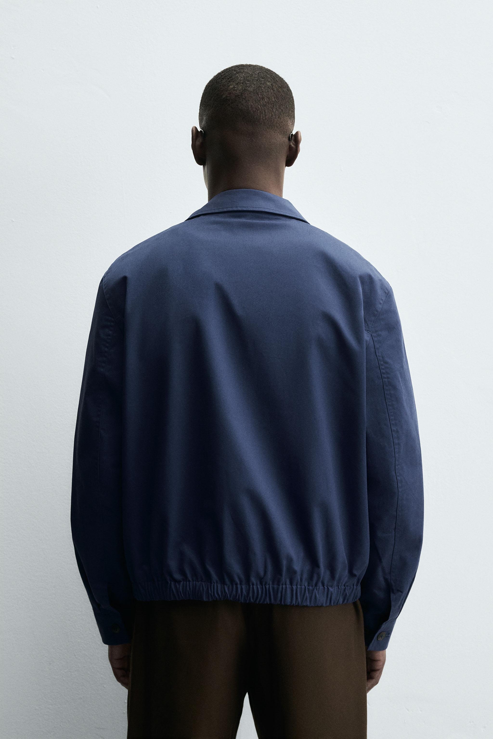 REGULAR FIT COTTON JACKET