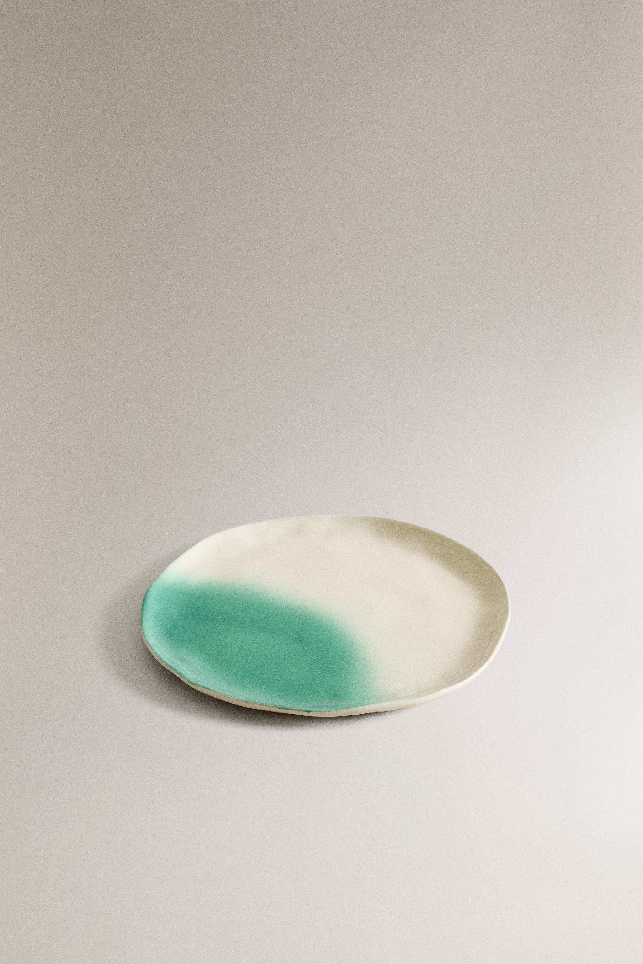 OMBRÉ STONEWARE DESSERT PLATE X COLLAGERIE