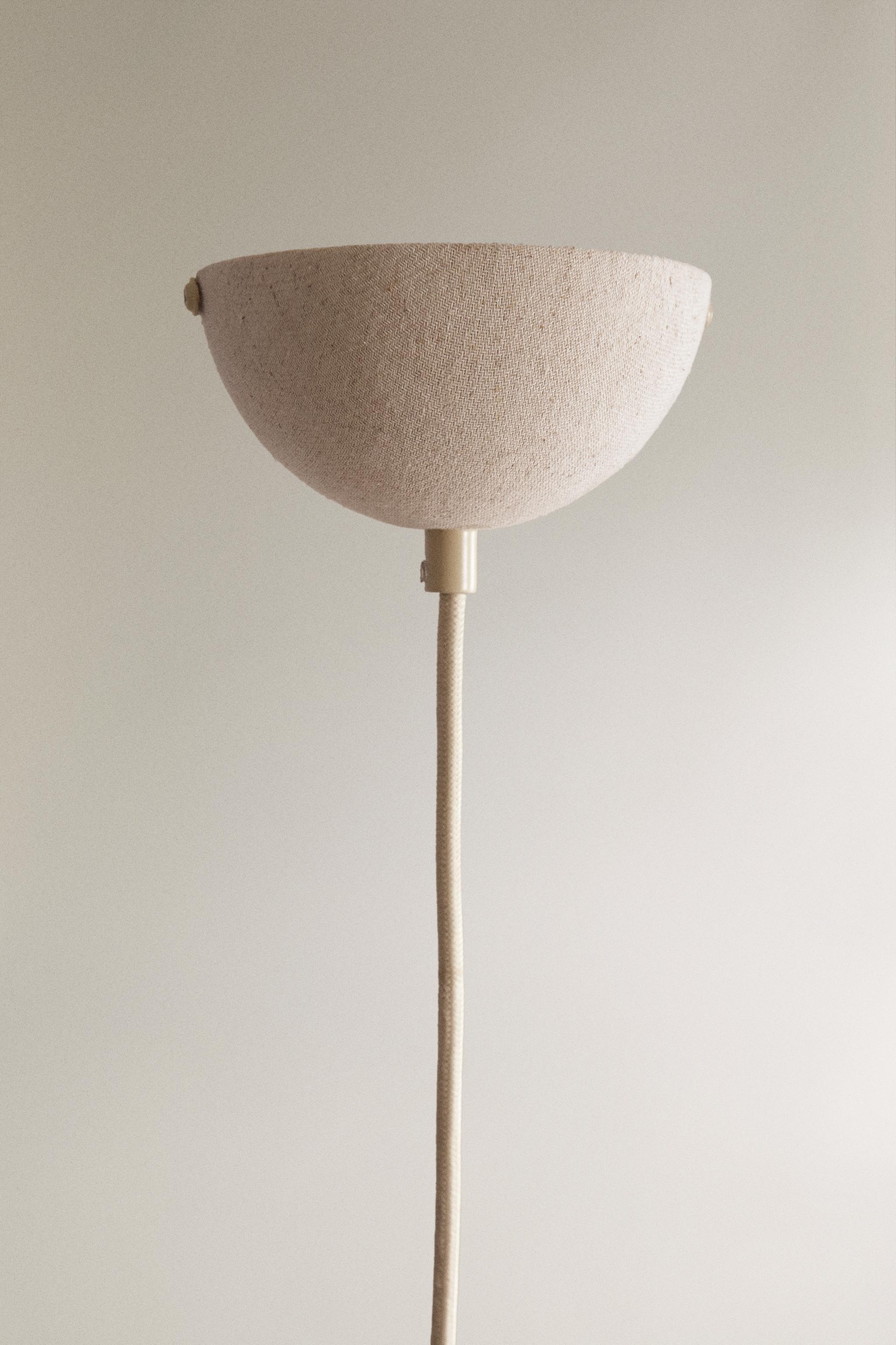 SMALL LINEN PENDANT LAMP