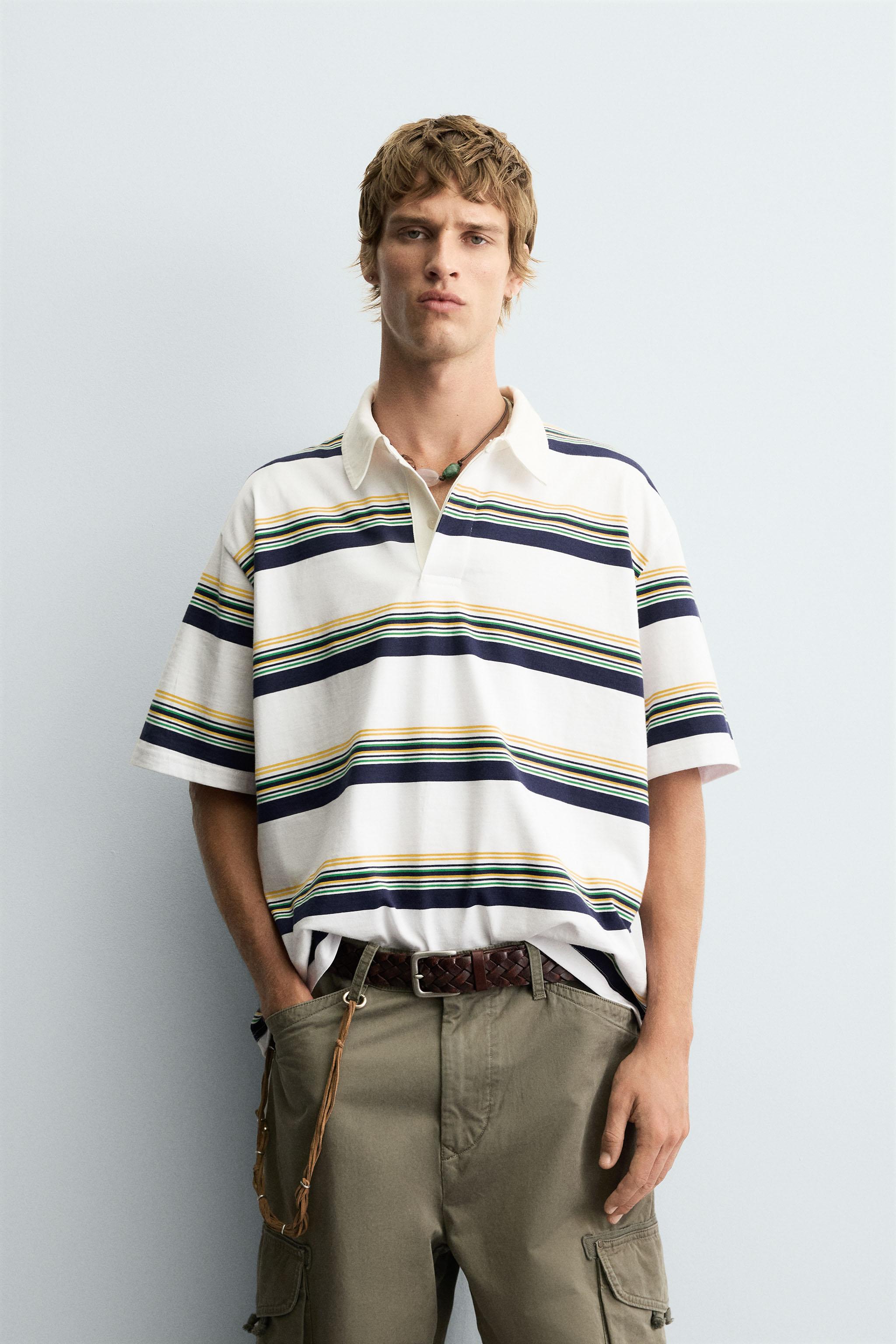 STRIPED POLO SHIRT