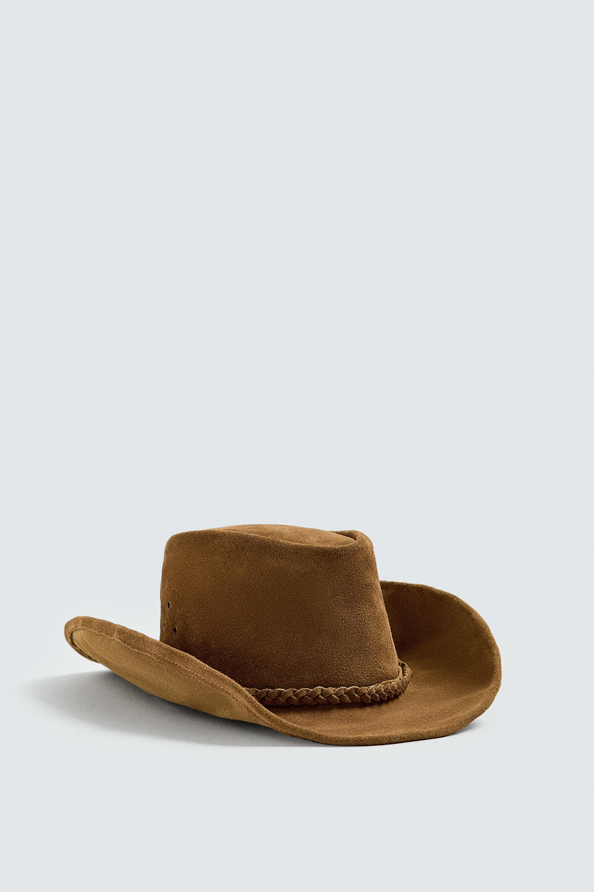SUEDE LEATHER HAT