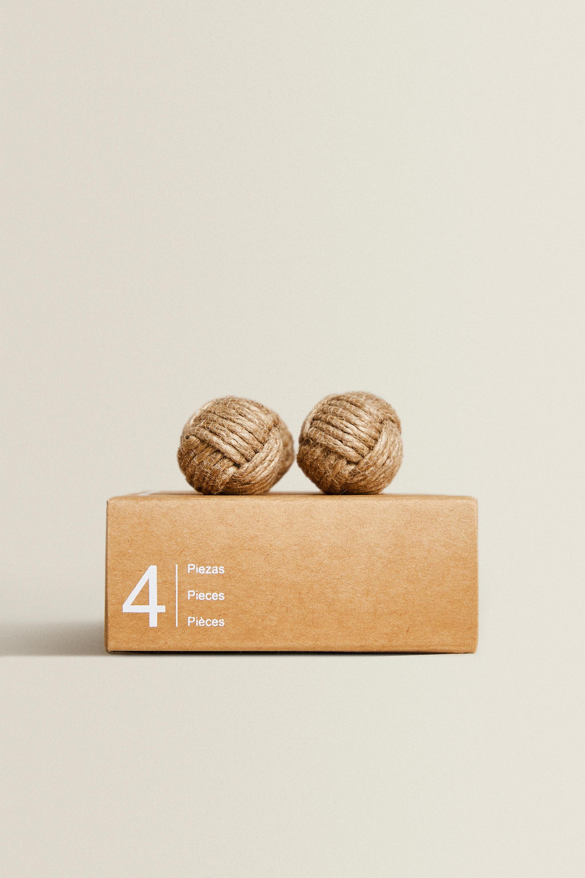 SET OF MINI KNOT KNOBS (SET OF 4)