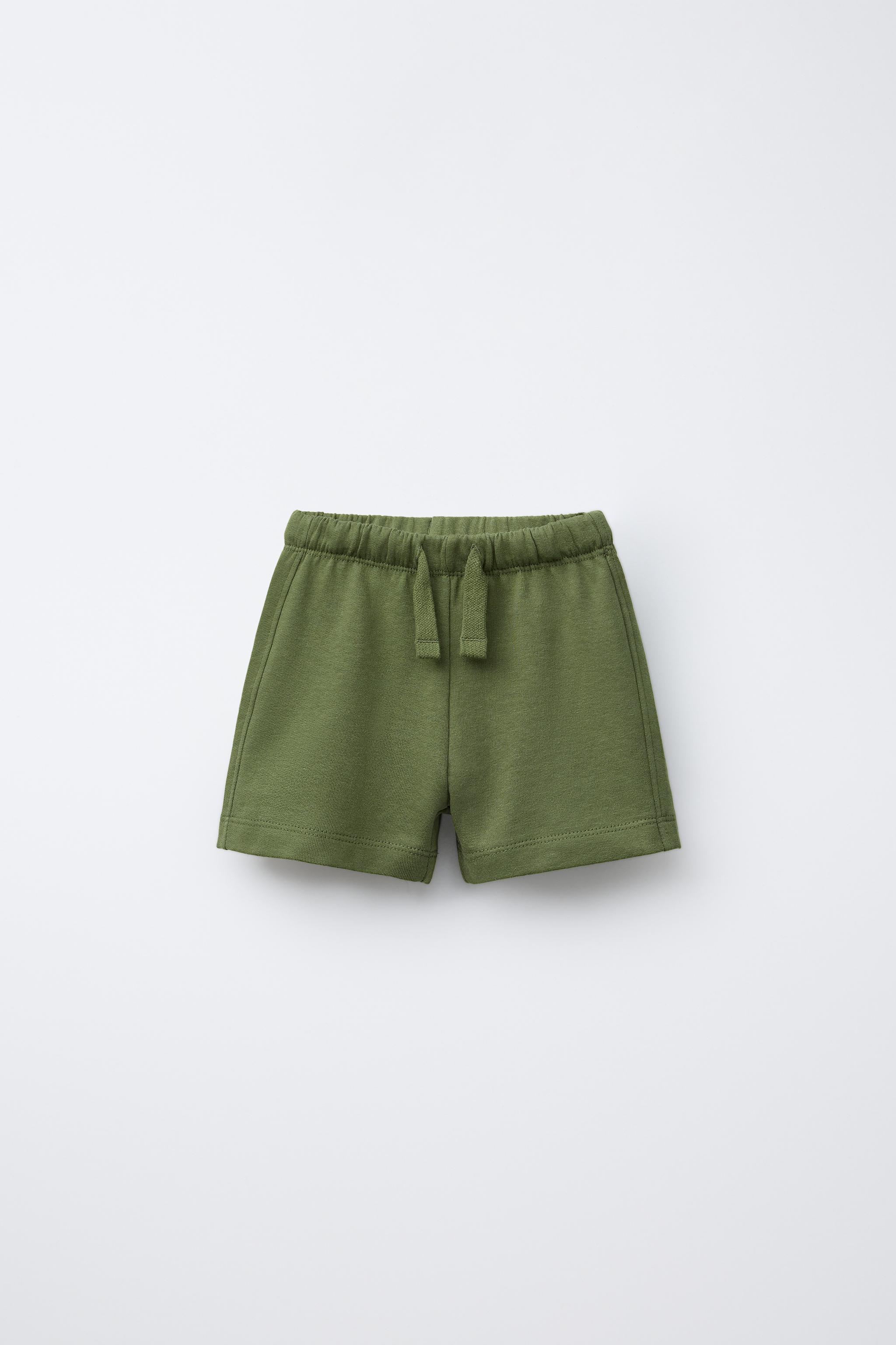 TWO-PACK STRAIGHT STRIPED AND SOLID SHORTS