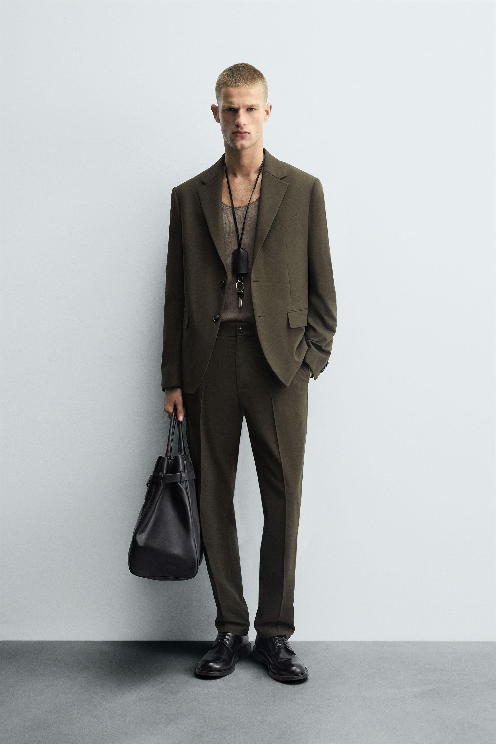 SLIM FIT SUIT BLAZER