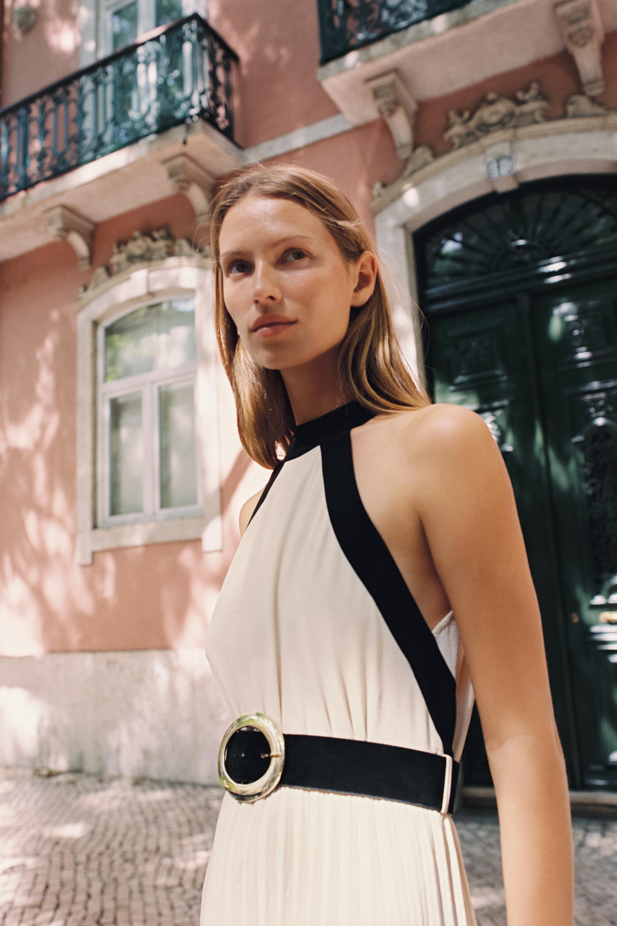 COMBINATION BELTED DRESS