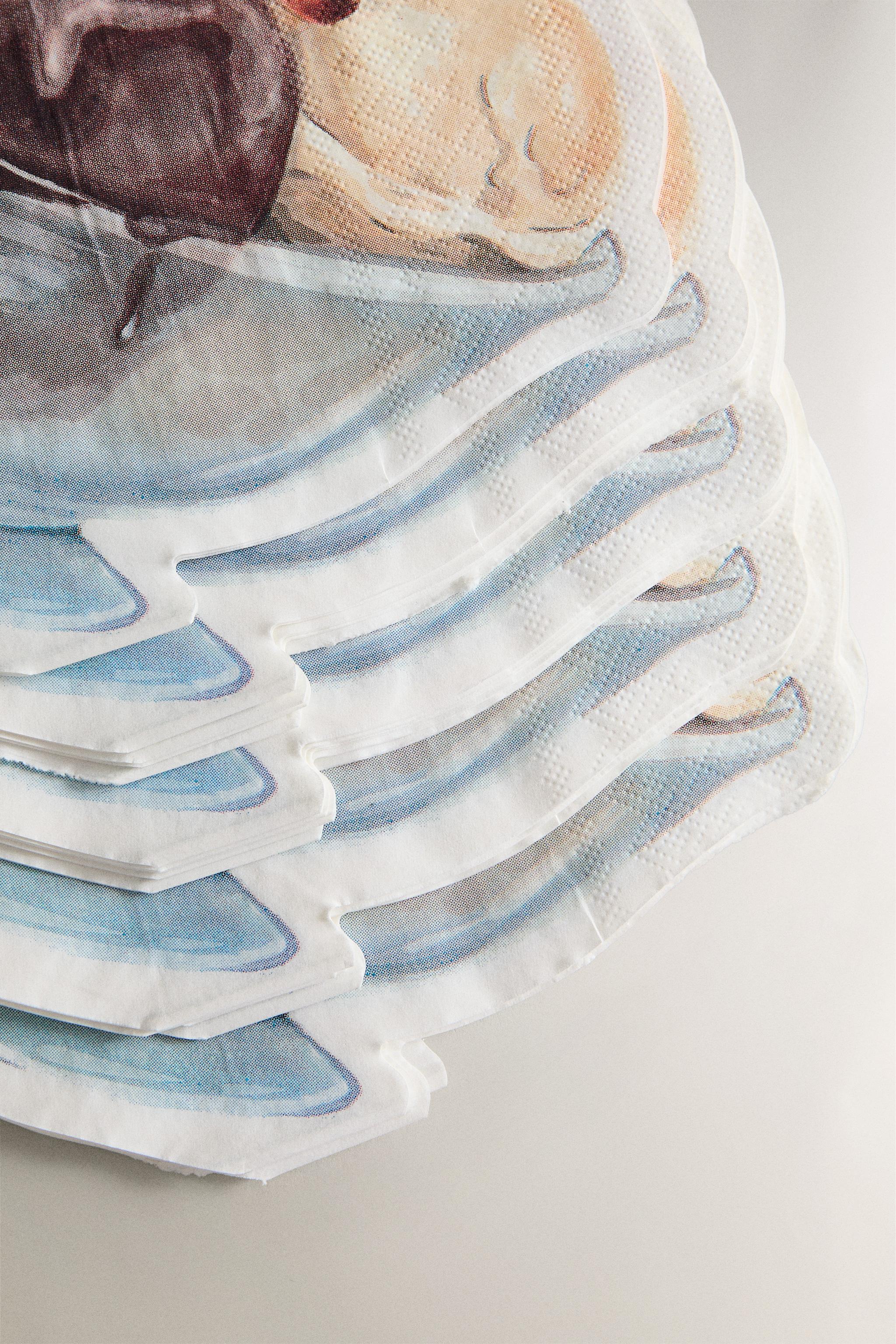 SET OF ICE CREAM PAPER NAPKINS (SET OF 20)