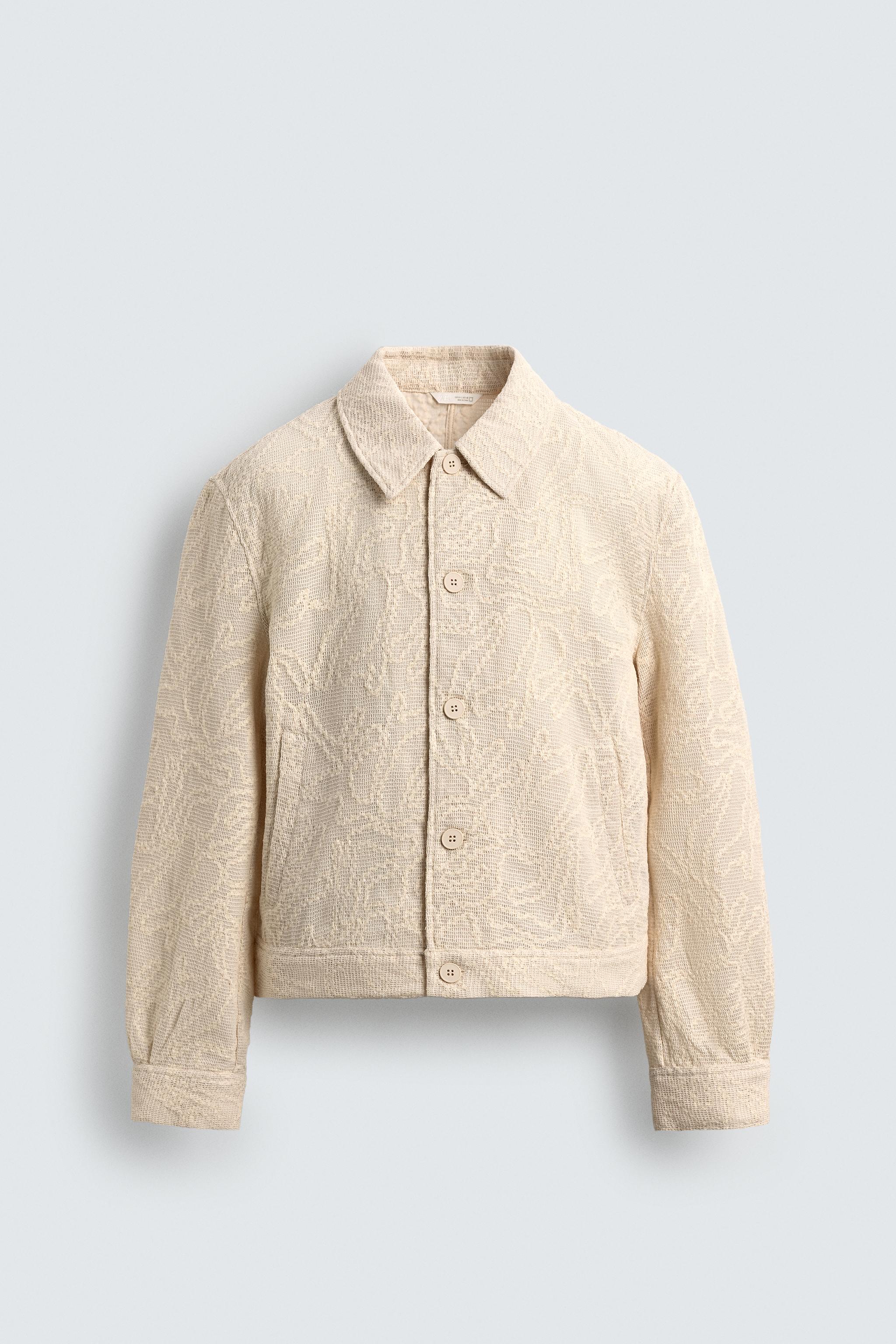 CROCHET TEXTURED JACKET