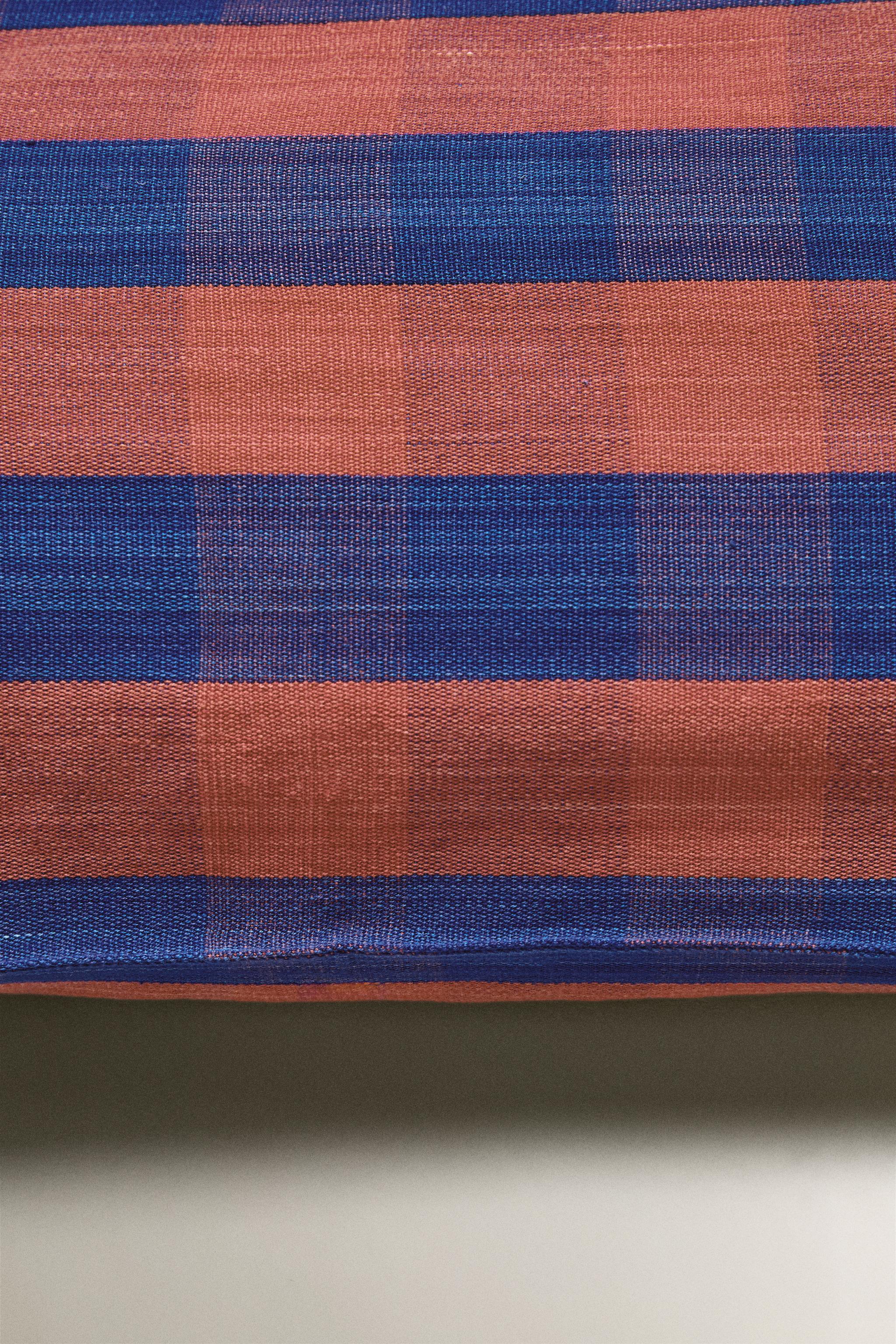 COTTON THROW PILLOW COVER X TENSIRA