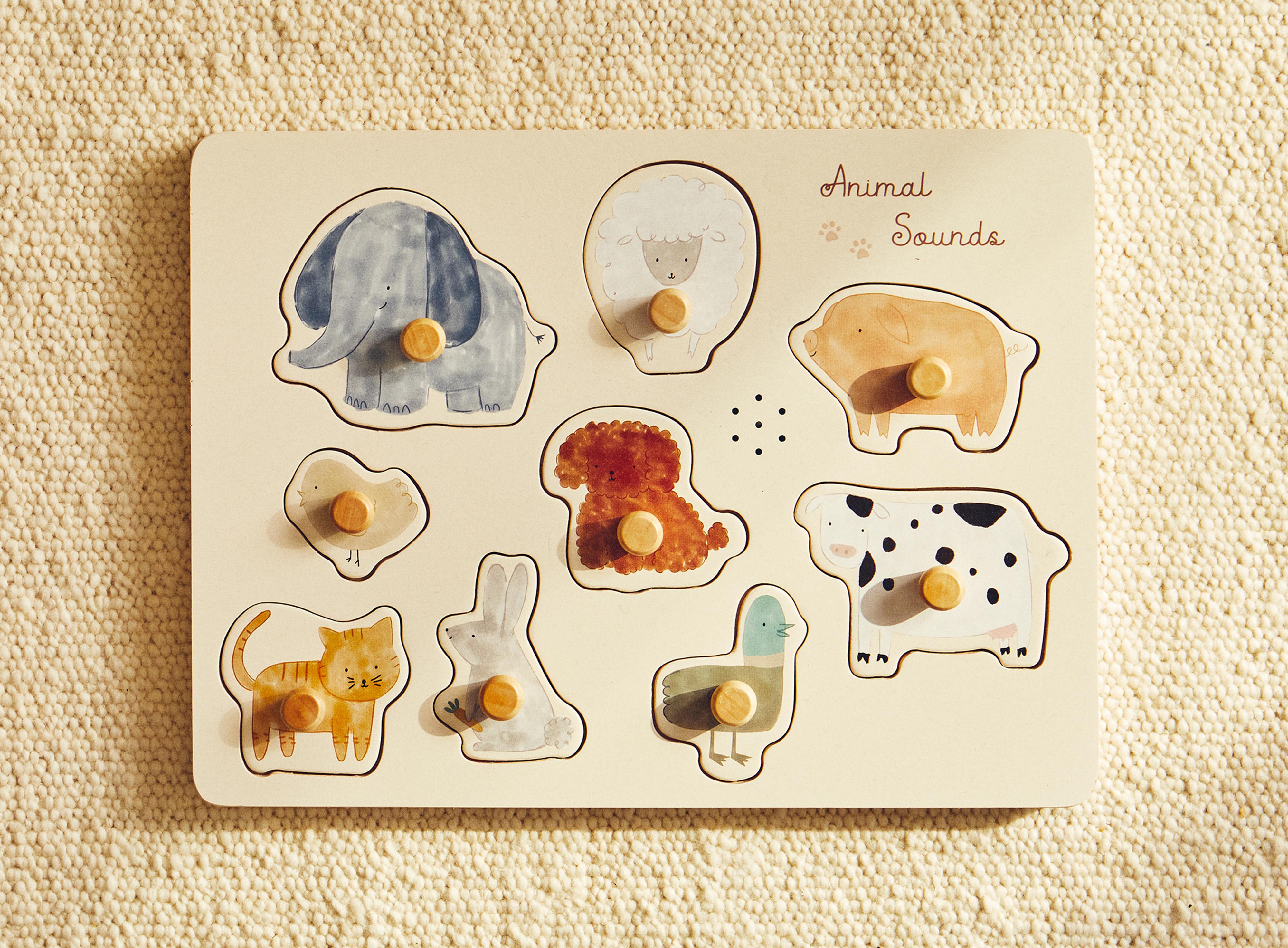 CHILDREN’S ANIMAL SOUNDS PUZZLE
