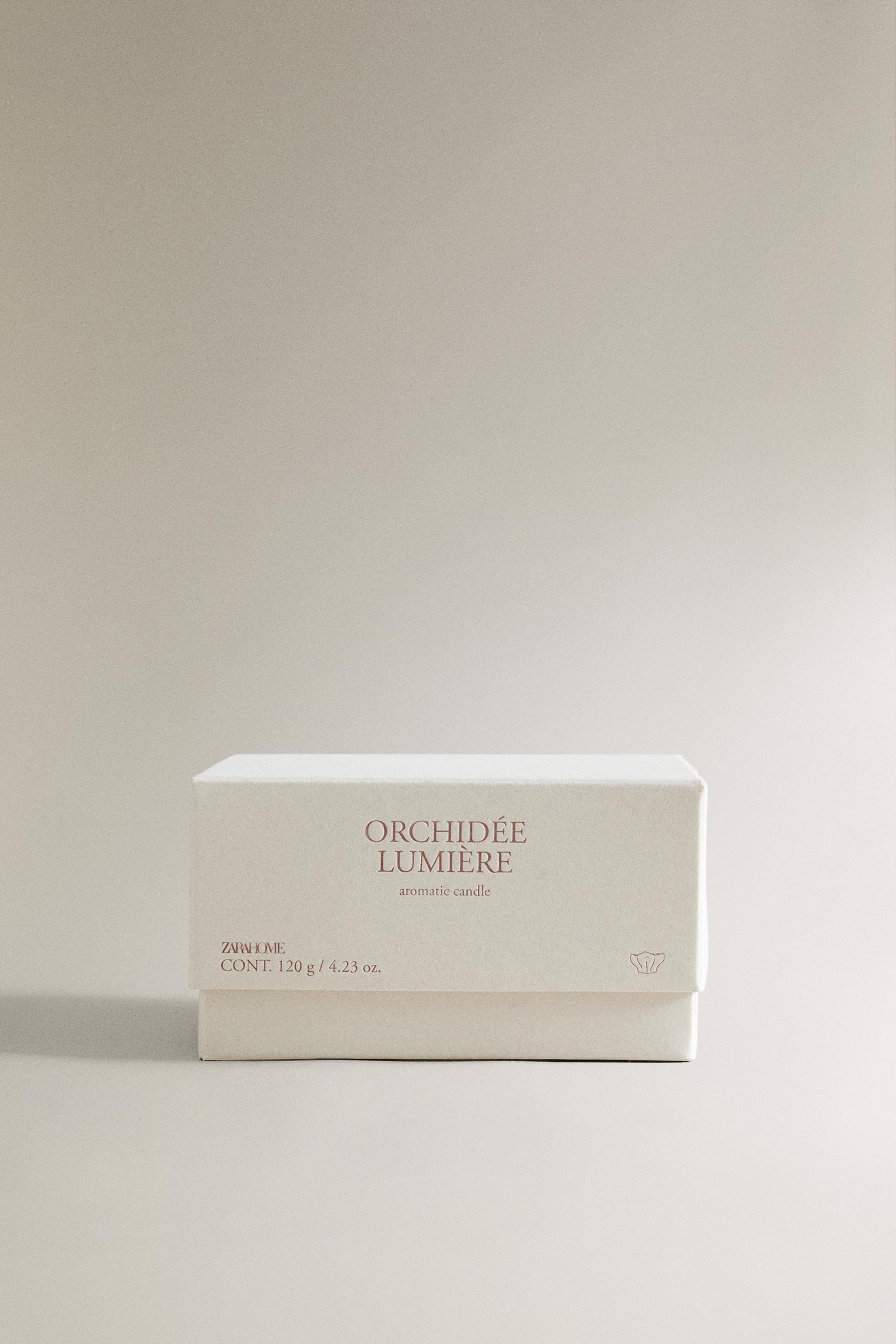 (120 G) ORCHIDÉE LUMIÈRE SCENTED CANDLE