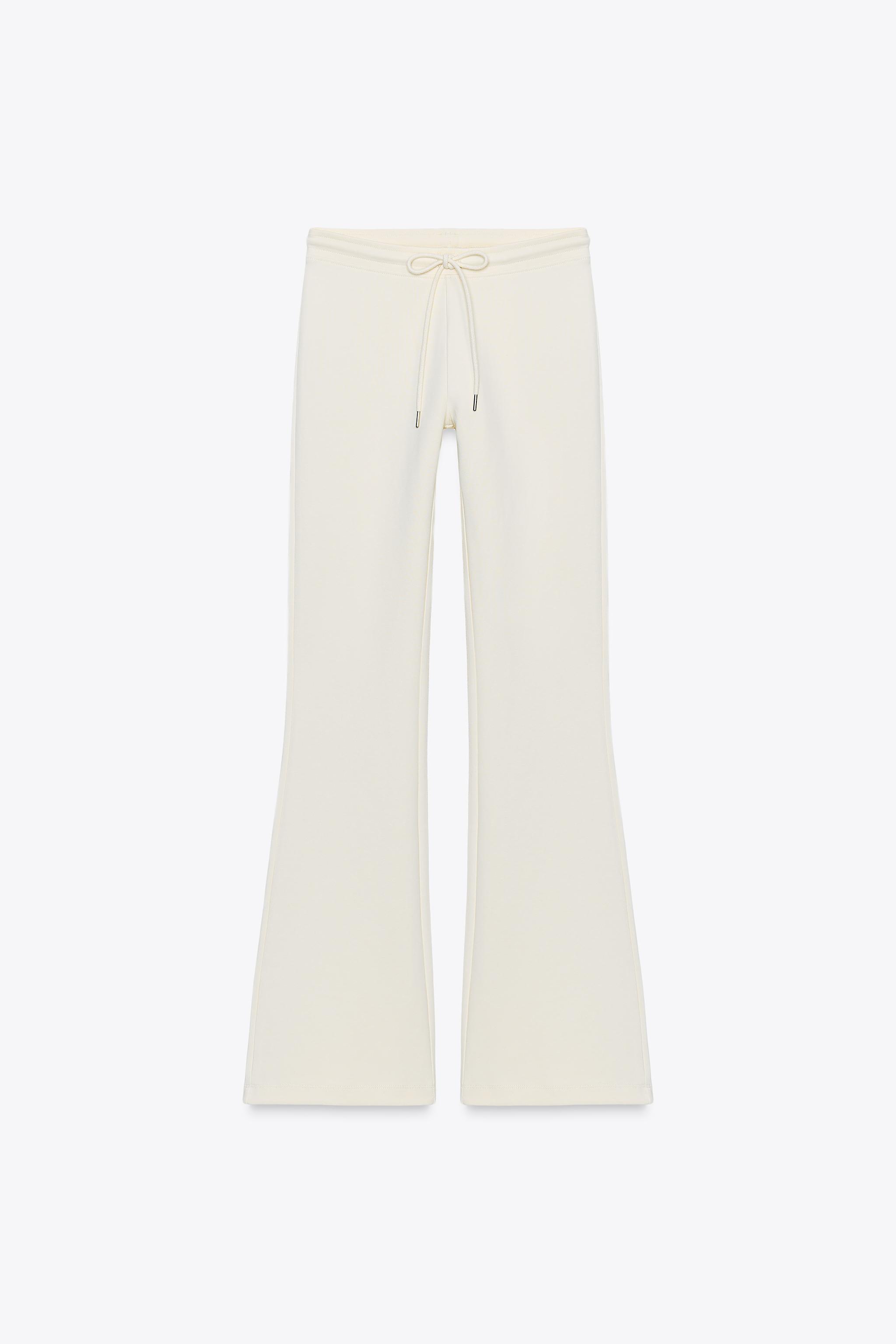 INTERLOCK FLARE PANTS